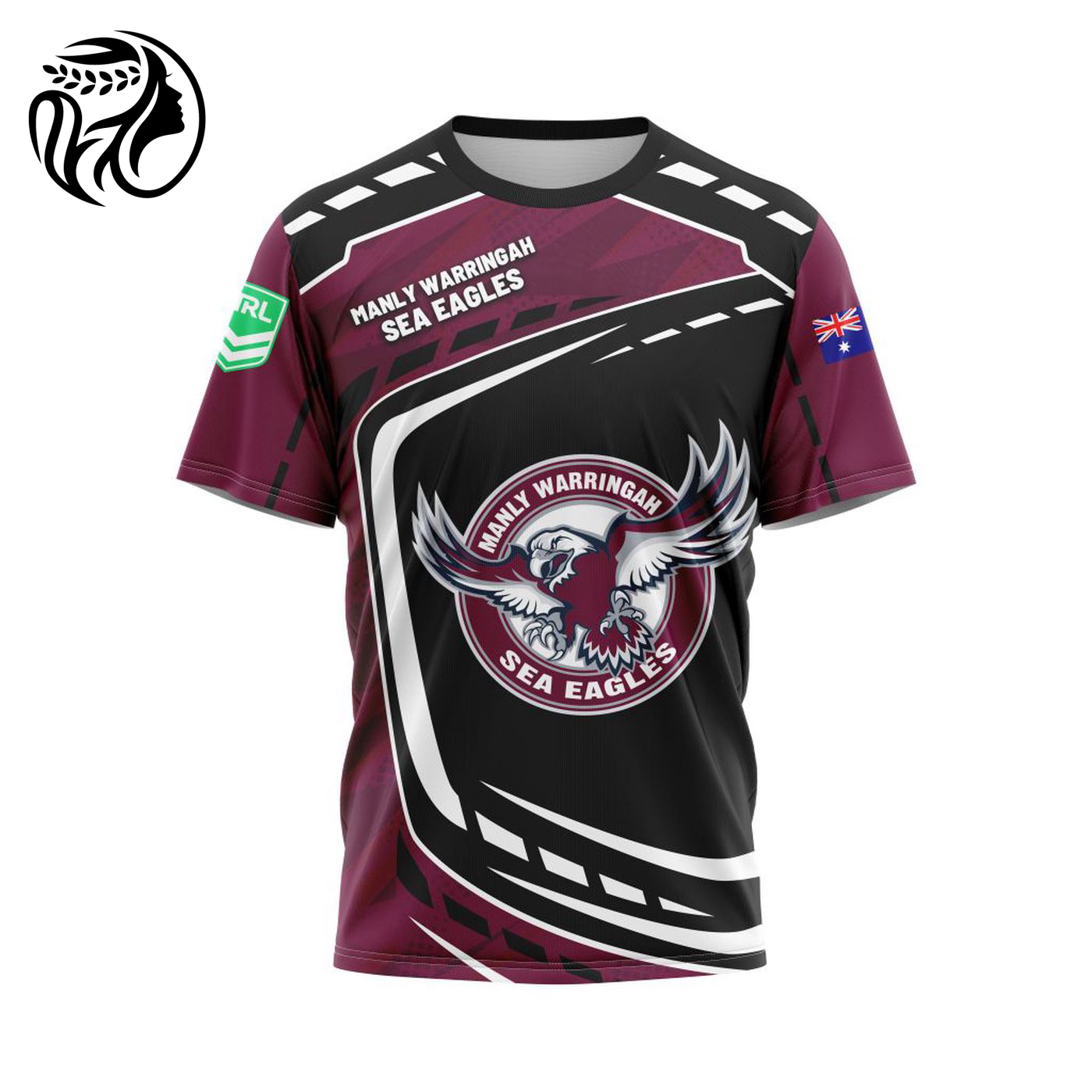 NRL Manly Warringah Sea Eagles | Specialized 2021 Concepts Kits 3d Printed Hoodie 3d Printed Hoodie