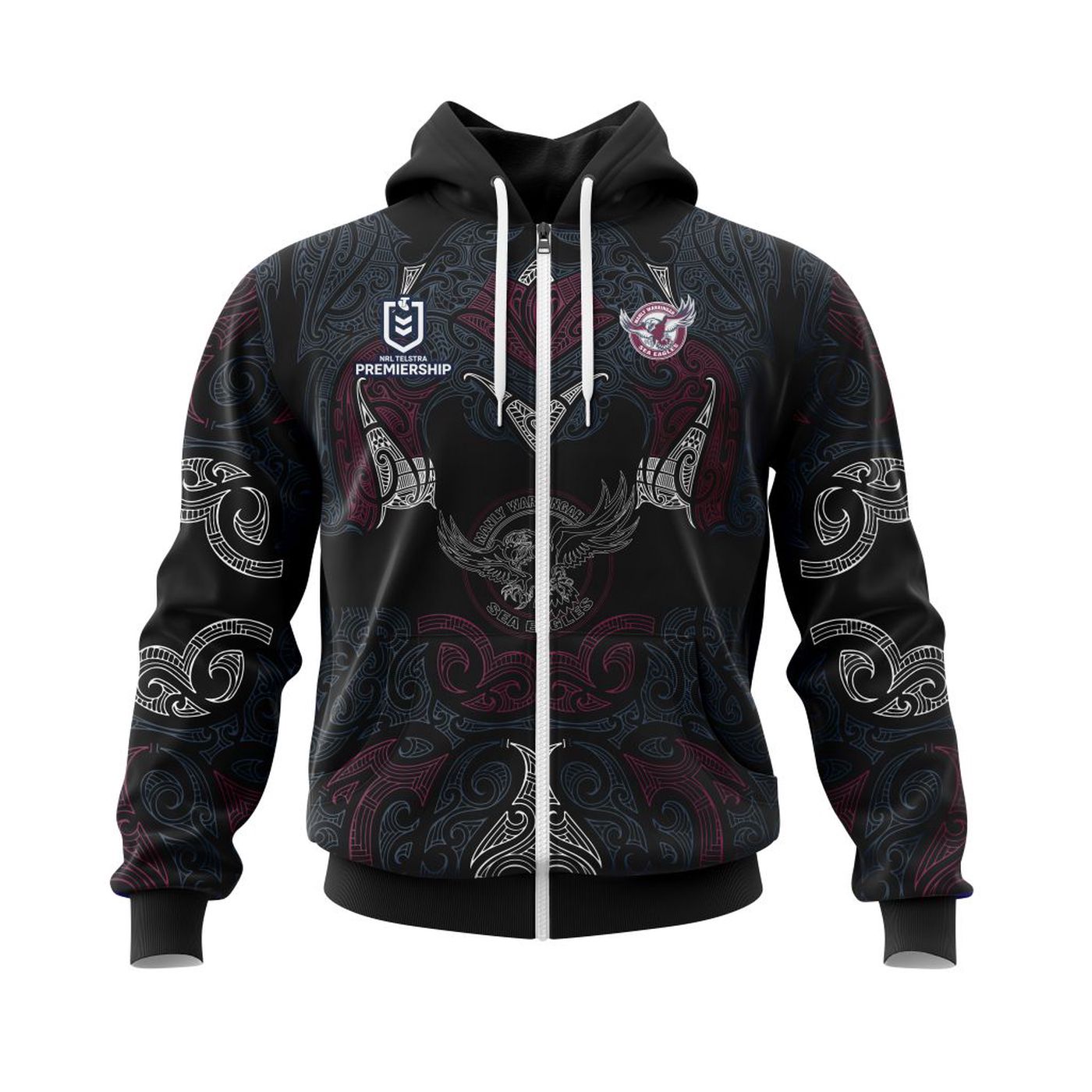 NRL Manly Warringah Sea Eagles | Specialized 2021 Concepts Kits V10 3d Printed Hoodie 3d Printed Hoodie
