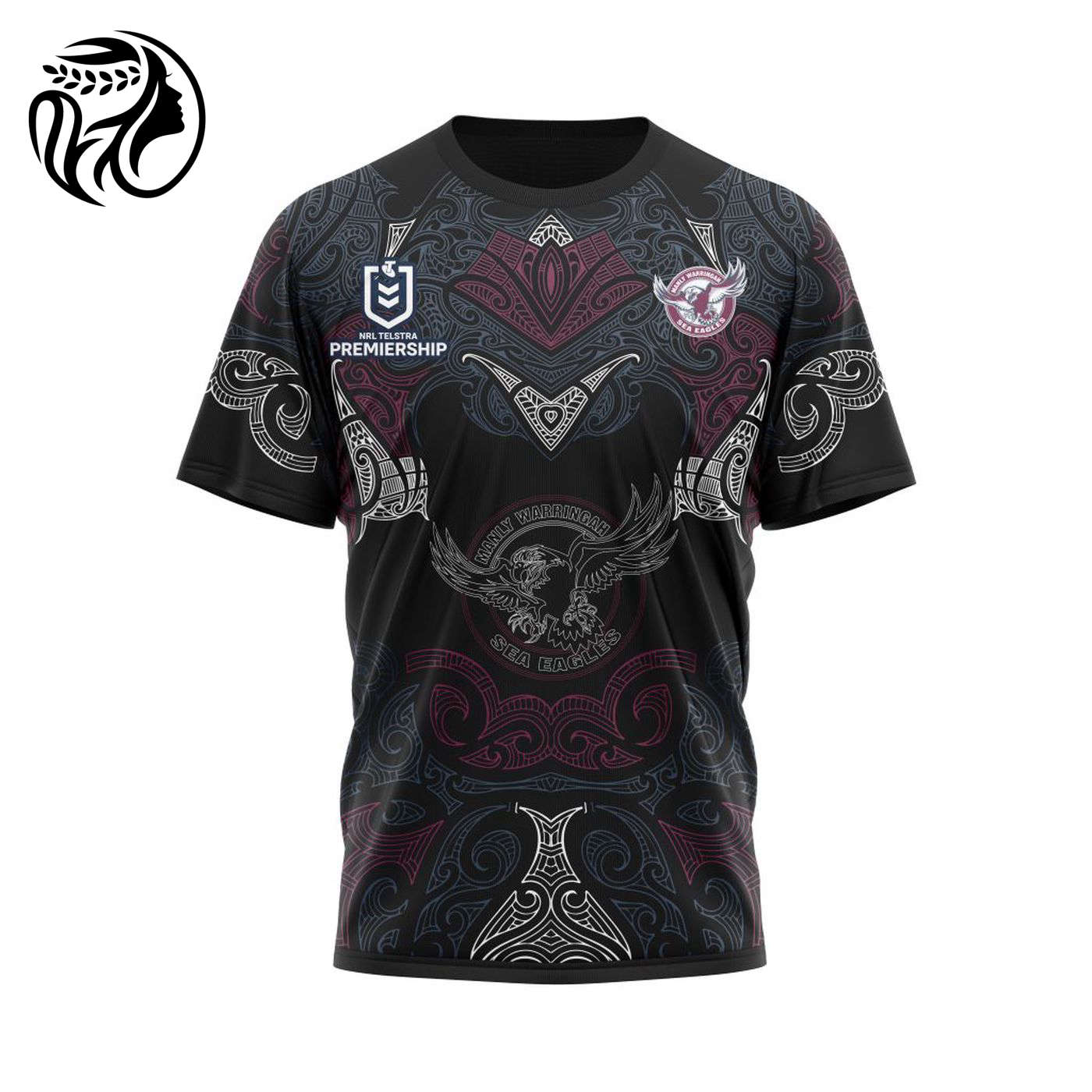 NRL Manly Warringah Sea Eagles | Specialized 2021 Concepts Kits V10 3d Printed Hoodie 3d Printed Hoodie