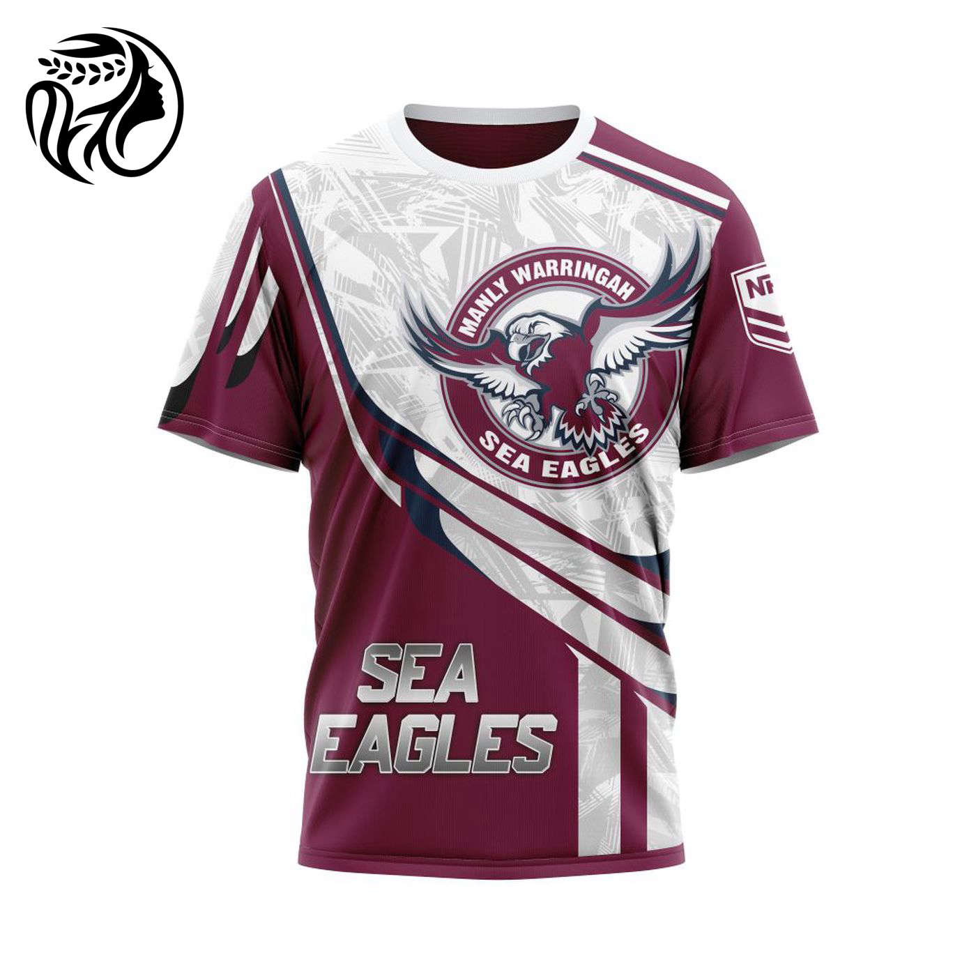 NRL Manly Warringah Sea Eagles | Specialized 2021 Concepts Kits V6 3d Printed Hoodie 3d Printed Hoodie