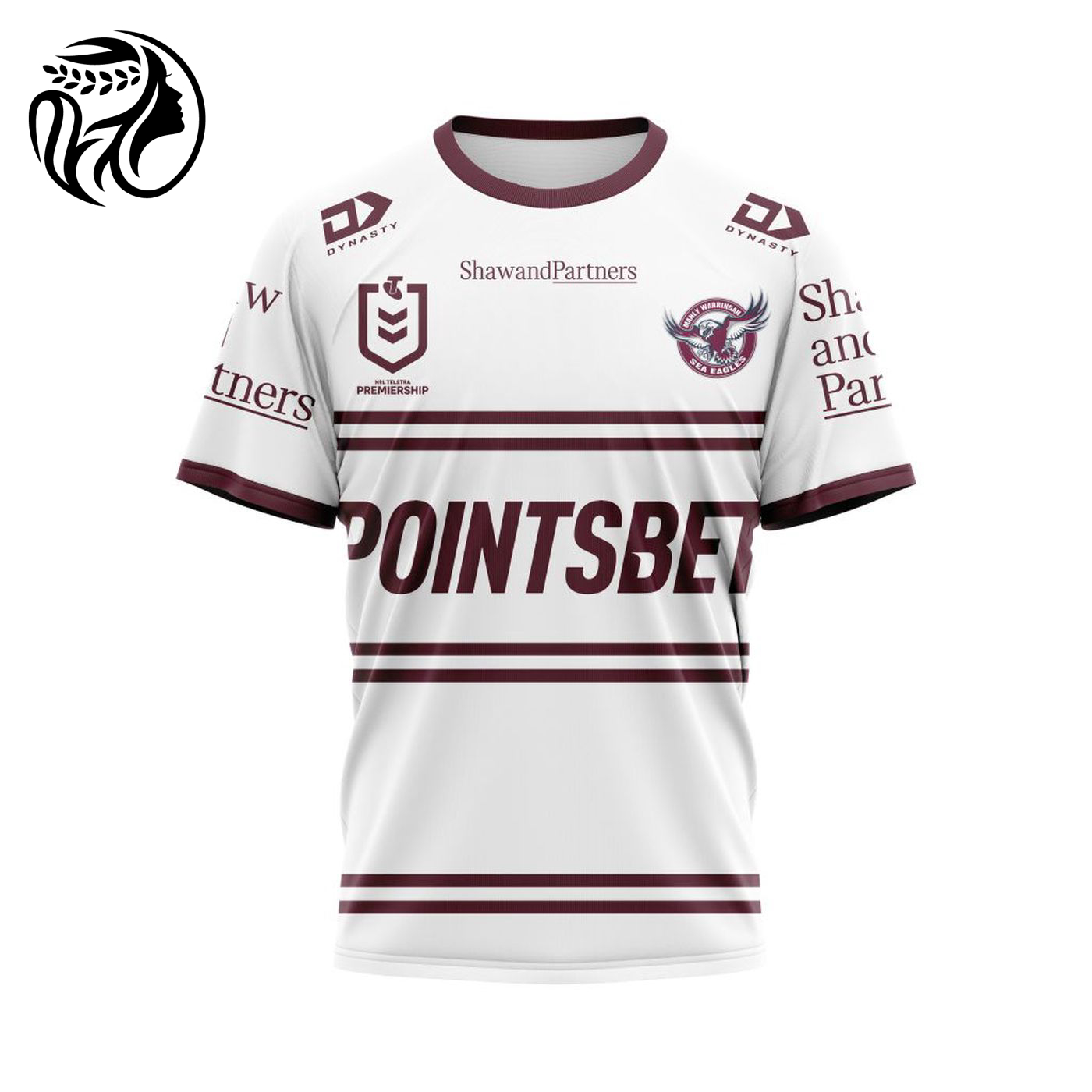 NRL Manly Warringah Sea Eagles | Specialized 2022 Away Kits 3d Printed Hoodie 3d Printed Hoodie