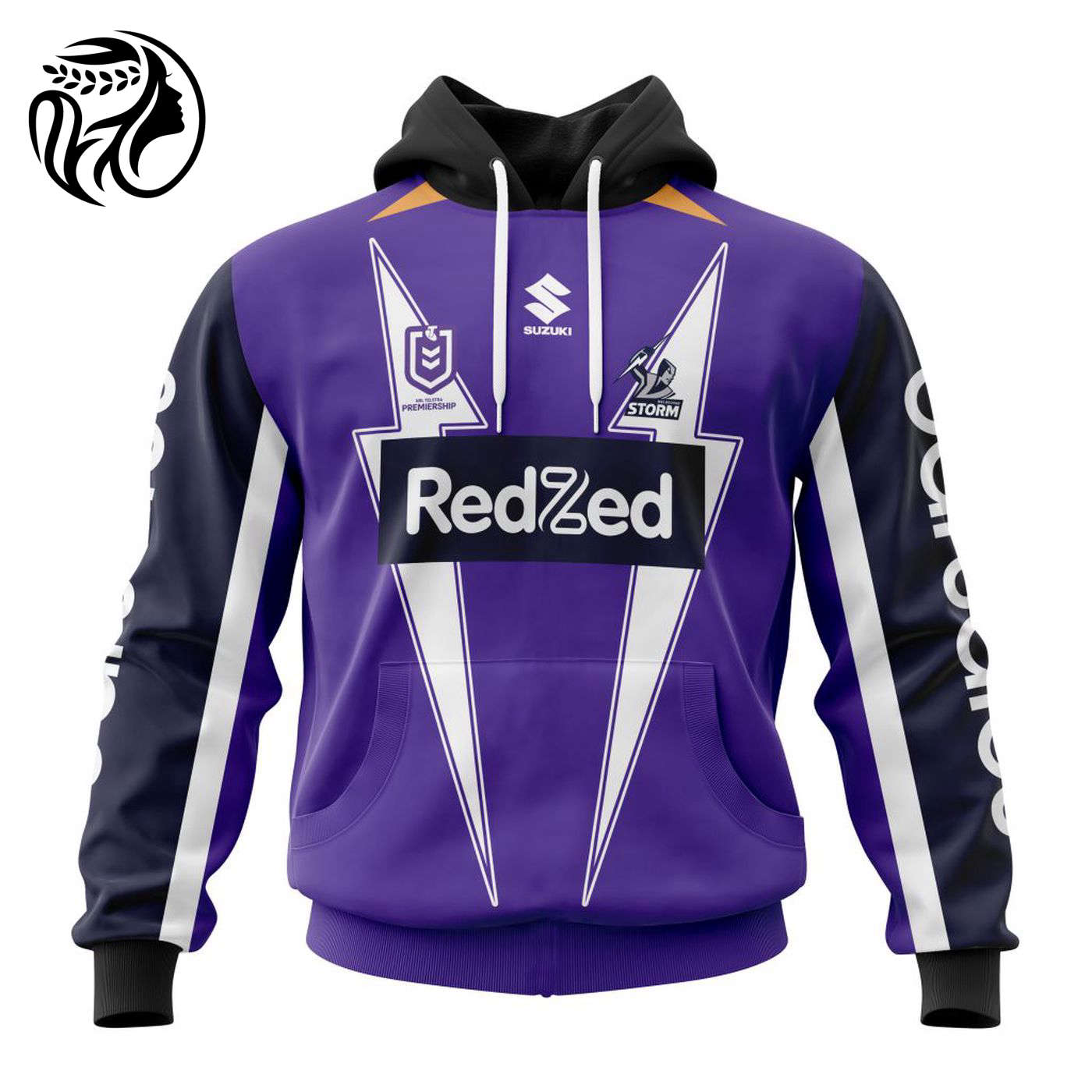 NRL Melbourne Storm Heritage Kits 2022 3d Printed Hoodie 3d Printed Hoodie