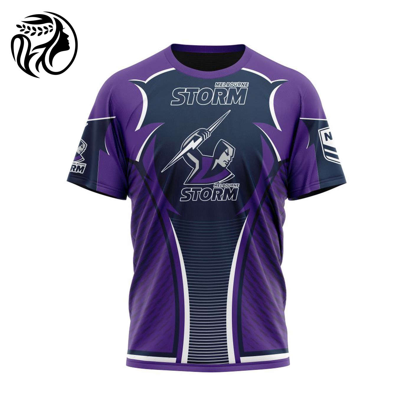 NRL Melbourne Storm | Specialized 2021 Concepts Kits 04 3d Printed Hoodie 3d Printed Hoodie