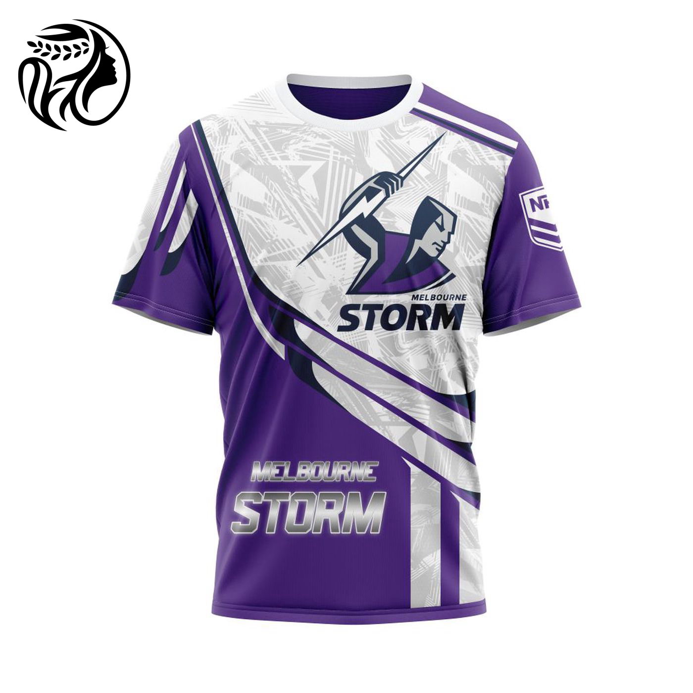 NRL Melbourne Storm | Specialized 2021 Concepts Kits V6 3d Printed Hoodie 3d Printed Hoodie