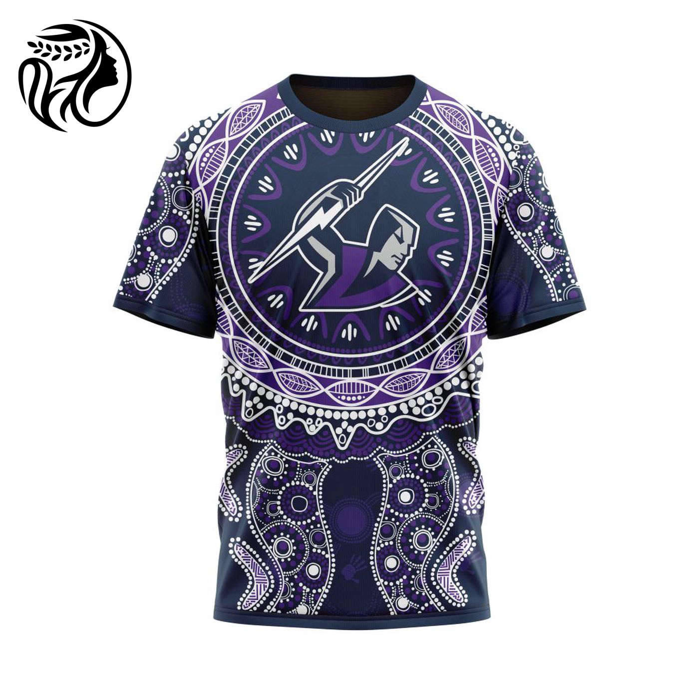 NRL Melbourne Storm  | Specialized 2021 Maori Concepts Kits V7 3d Printed Hoodie 3d Printed Hoodie