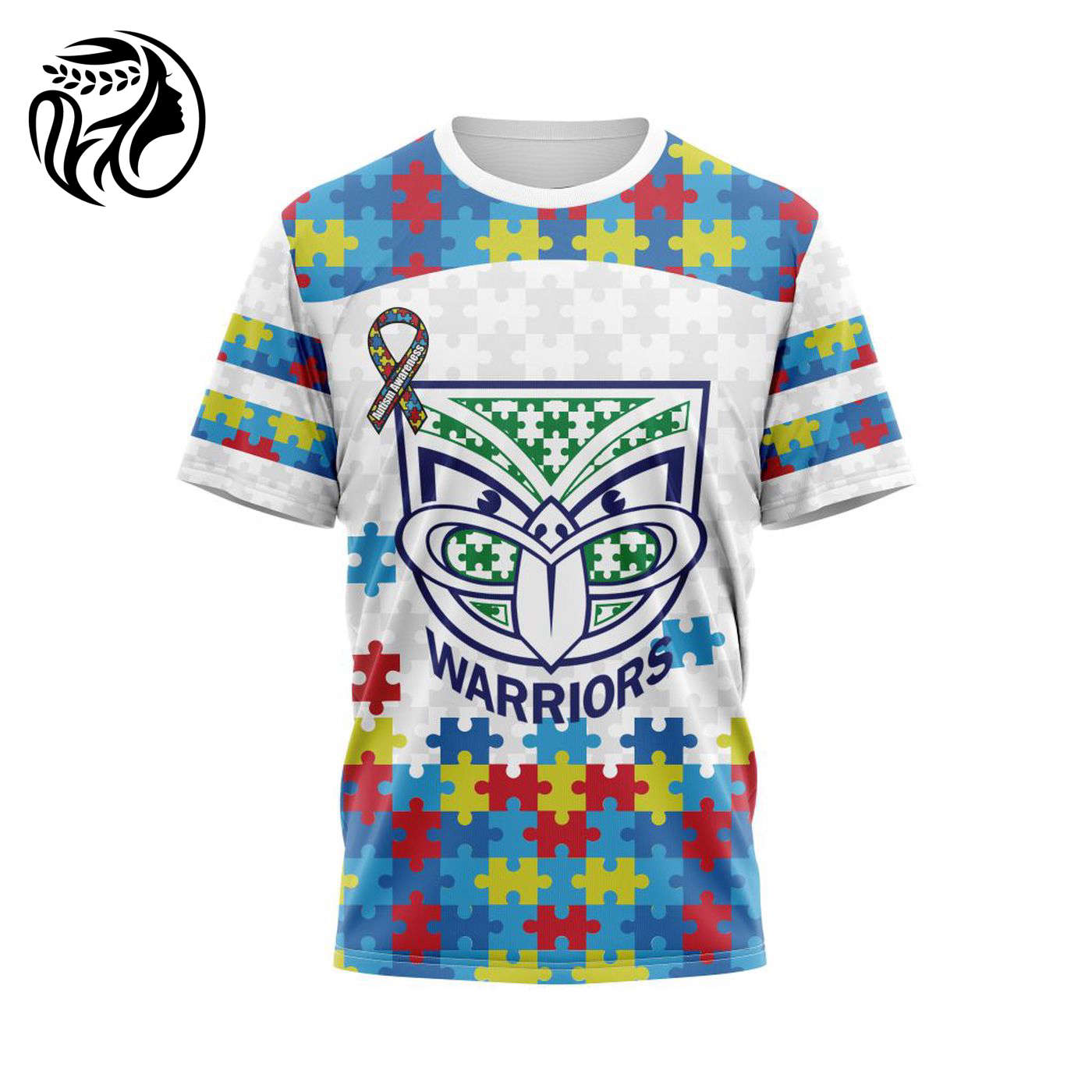 NRL New Zealand Warriors Autism Awareness | Concept Kits 3d Printed Hoodie 3d Printed Hoodie