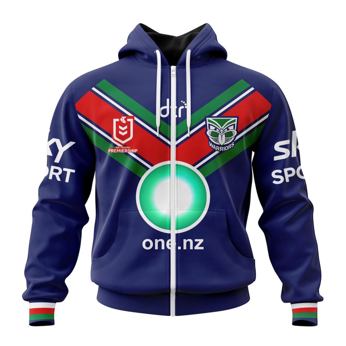 NRL New Zealand Warriors Home Kits 2023 3d Printed Hoodie 3d Printed Hoodie