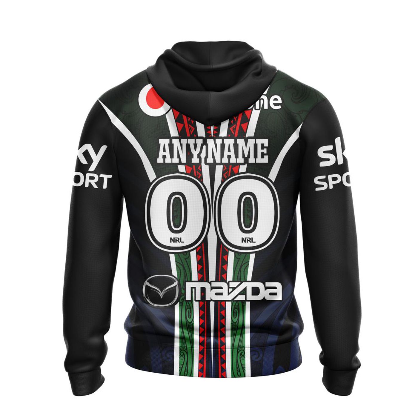 NRL New Zealand Warriors Indigenous Kits 2022 3d Printed Hoodie 3d Printed Hoodie