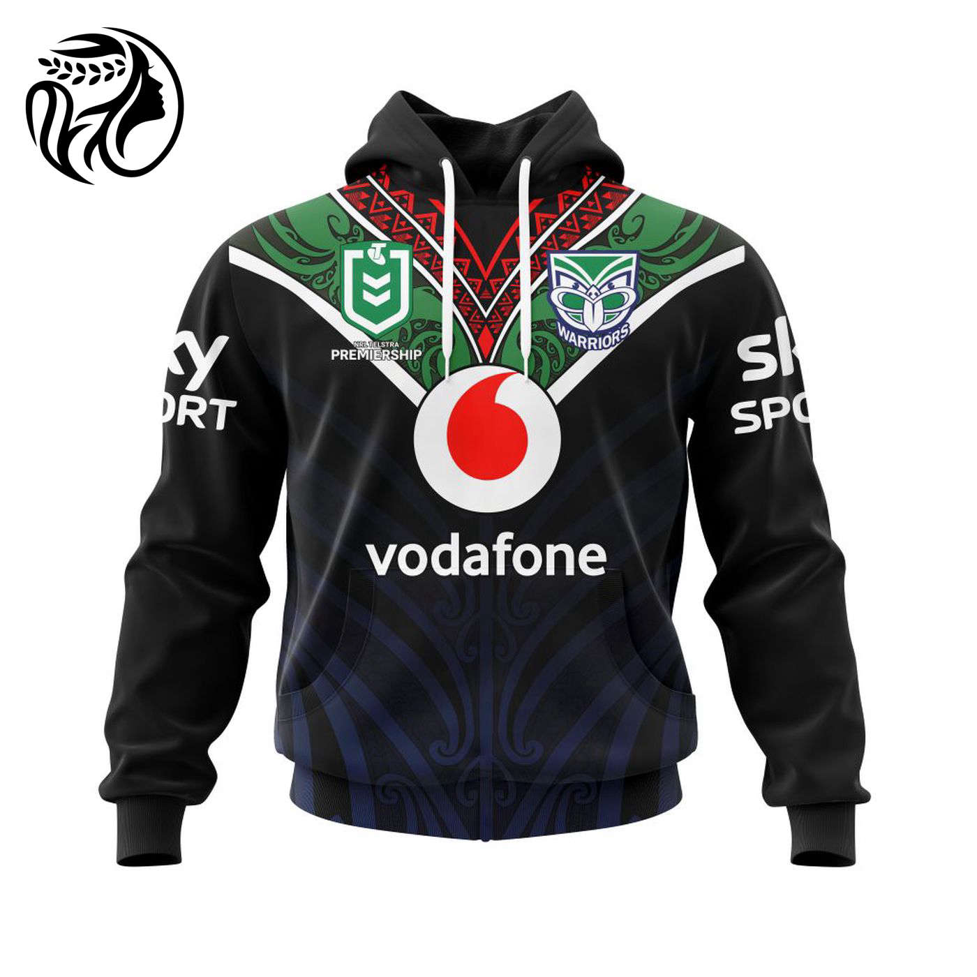 NRL New Zealand Warriors Indigenous Kits 2022 3d Printed Hoodie 3d Printed Hoodie