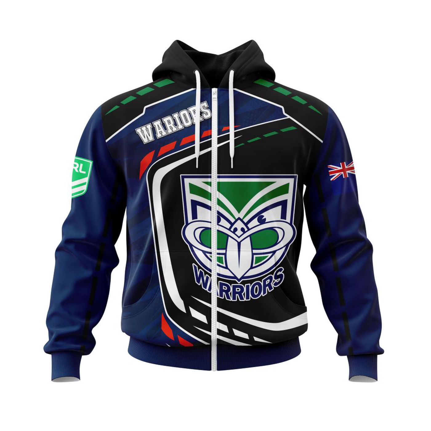 NRL New Zealand Warriors | Specialized 2021 Concepts Kits 3d Printed Hoodie 3d Printed Hoodie