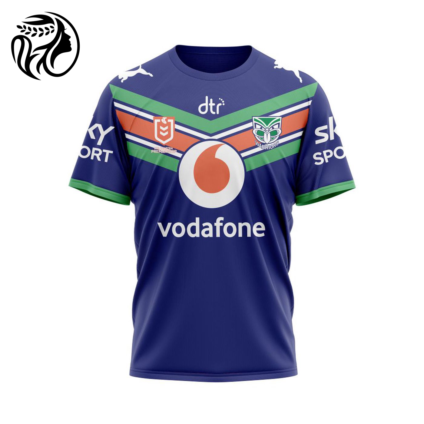 NRL New Zealand Warriors | Specialized 2022 Home Kits 3d Printed Hoodie 3d Printed Hoodie