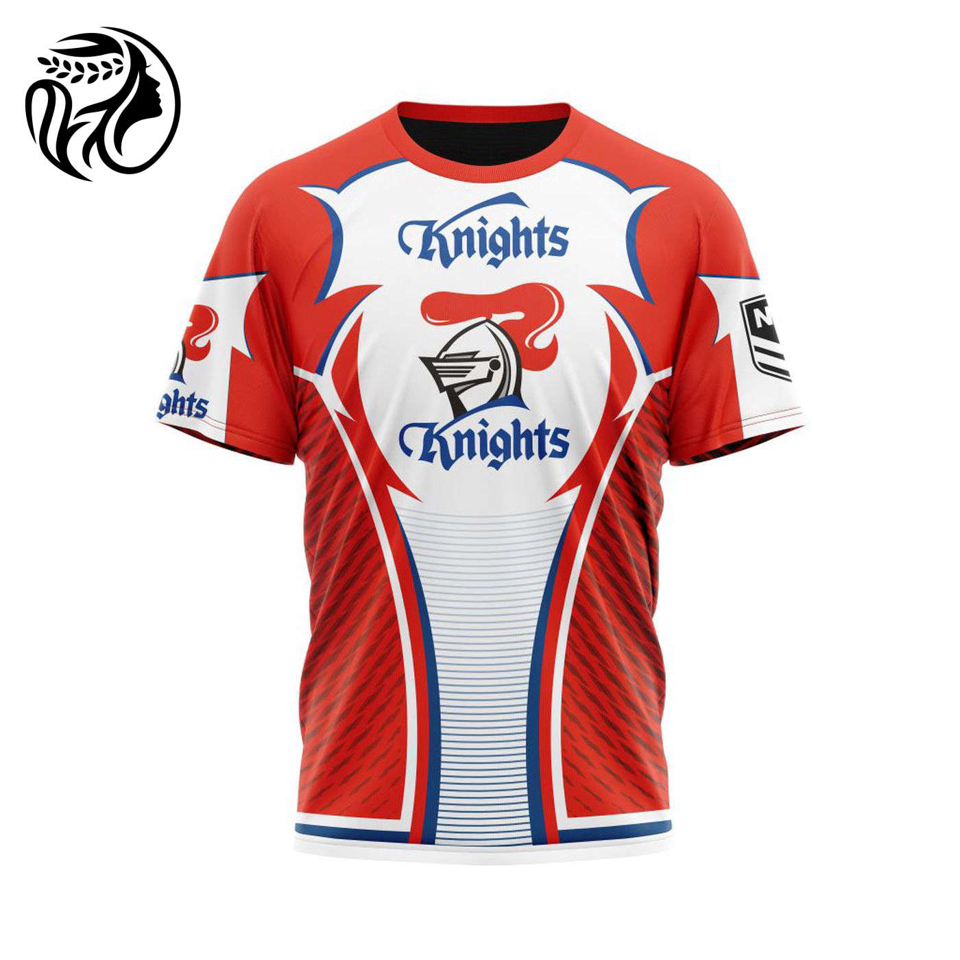 NRL Newcastle Knights | Specialized 2021 Concepts Kits 04 3d Printed Hoodie 3d Printed Hoodie