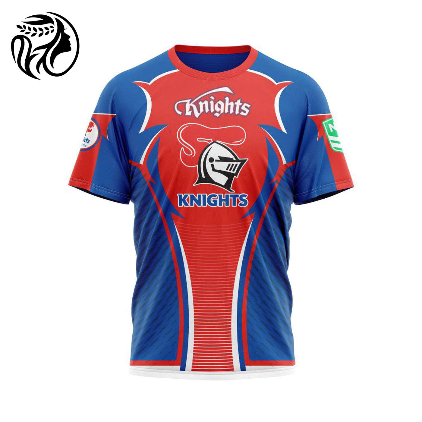 NRL Newcastle Knights | Specialized 2021 Concepts Kits 04 V1 3d Printed Hoodie 3d Printed Hoodie