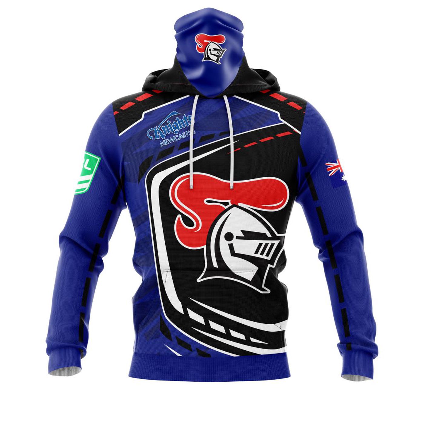 NRL Newcastle Knights | Specialized 2021 Concepts Kits 3d Printed Hoodie 3d Printed Hoodie