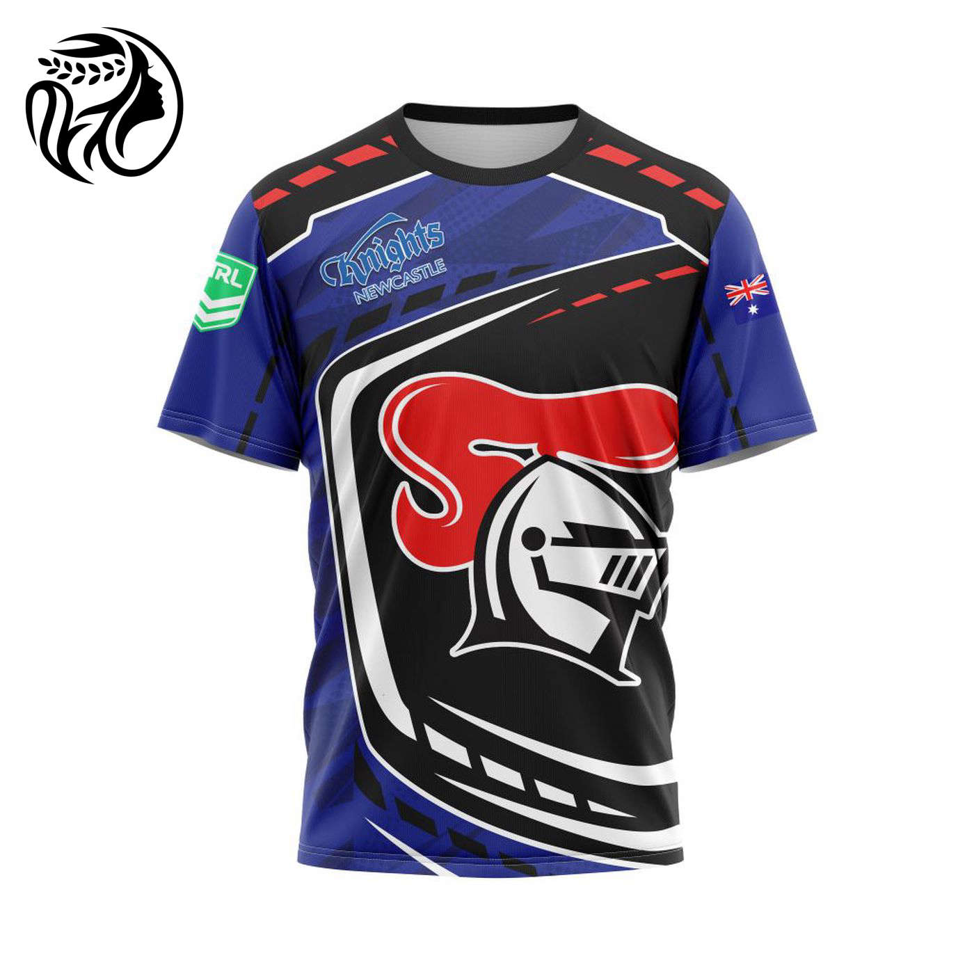 NRL Newcastle Knights | Specialized 2021 Concepts Kits 3d Printed Hoodie 3d Printed Hoodie