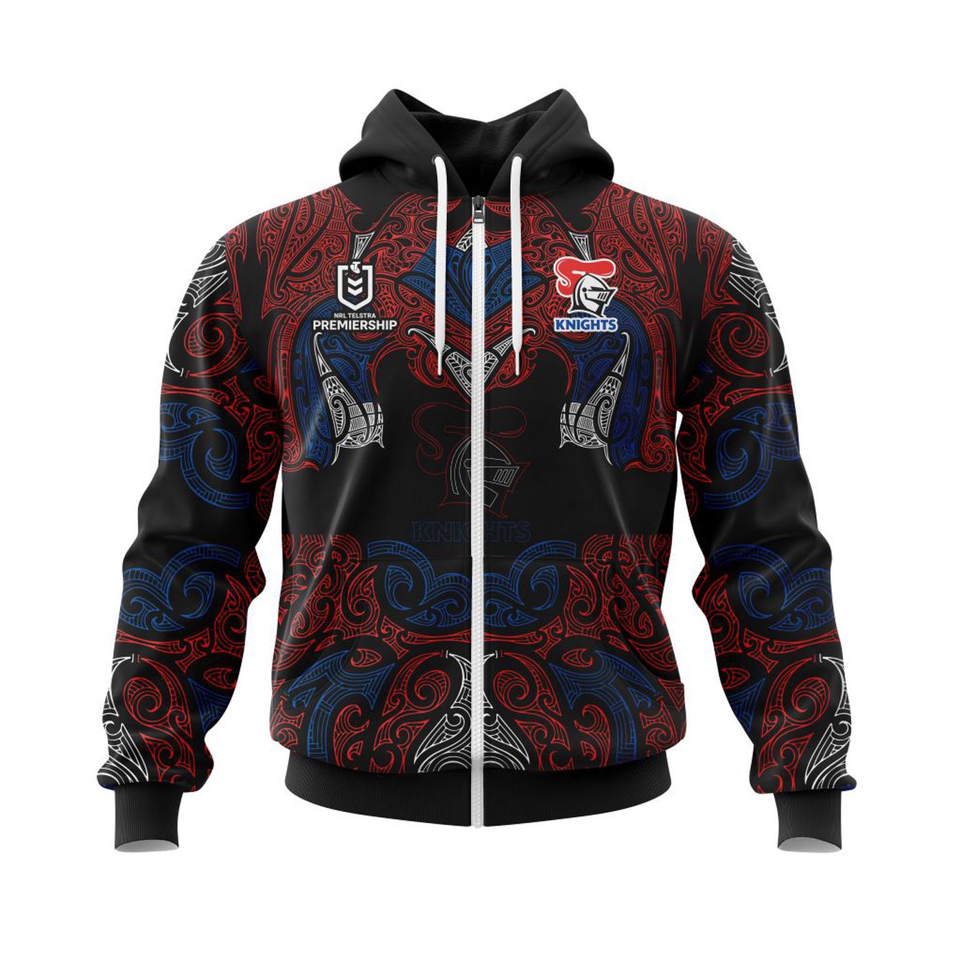 NRL Newcastle Knights | Specialized 2021 Concepts Kits V10 3d Printed Hoodie 3d Printed Hoodie