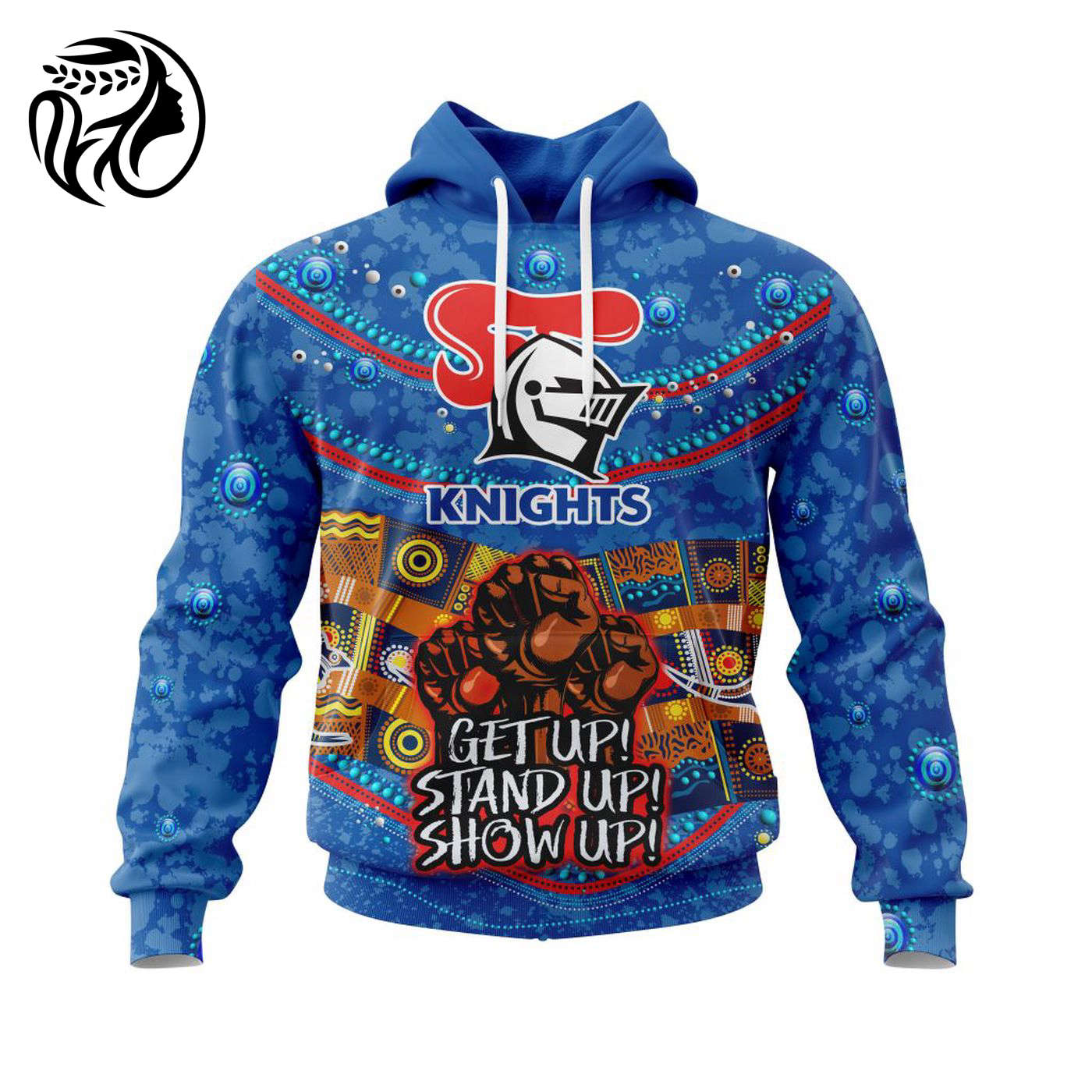 NRL Newcastle Knights | Specialized Indigenous Kits For NAIDOC Week ST2201 3d Printed Hoodie 3d Printed Hoodie