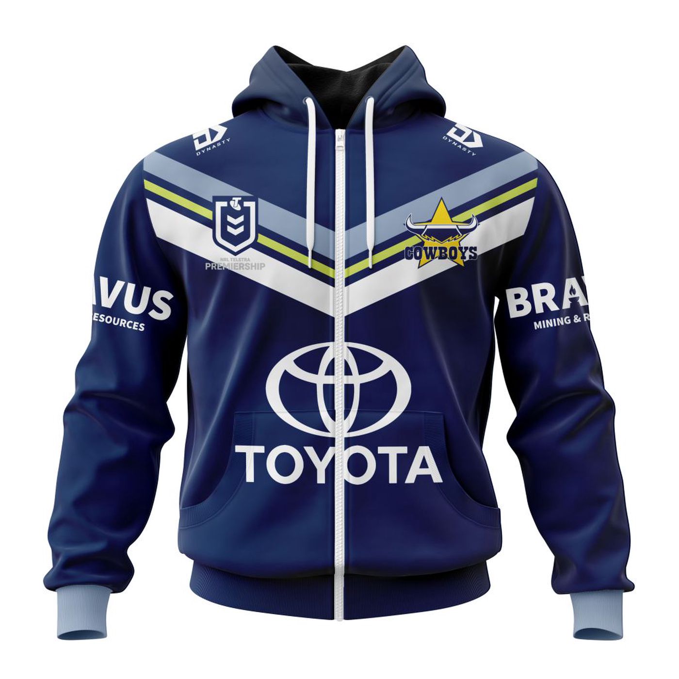 NRL North Queensland Cowboys Home Kits 2023 3d Printed Hoodie 3d Printed Hoodie