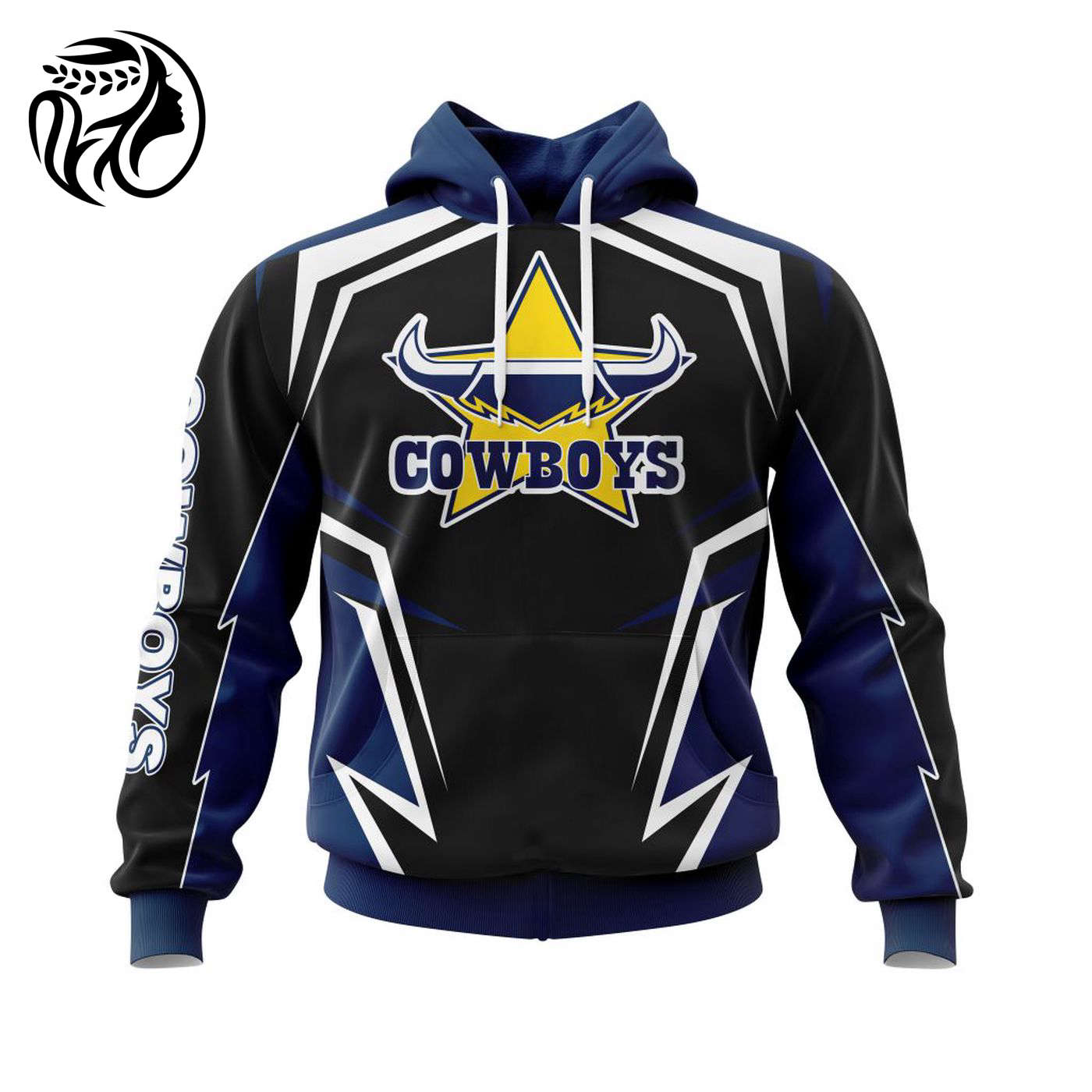 NRL North Queensland Cowboys Special Concept Kits ST2201 3d Printed Hoodie 3d Printed Hoodie