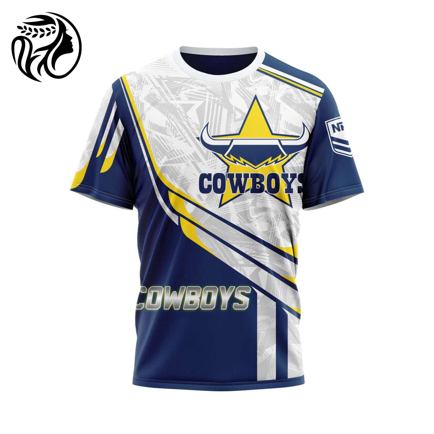 NRL North Queensland Cowboys | Specialized 2021 Concepts Kits V6 3d Printed Hoodie 3d Printed Hoodie