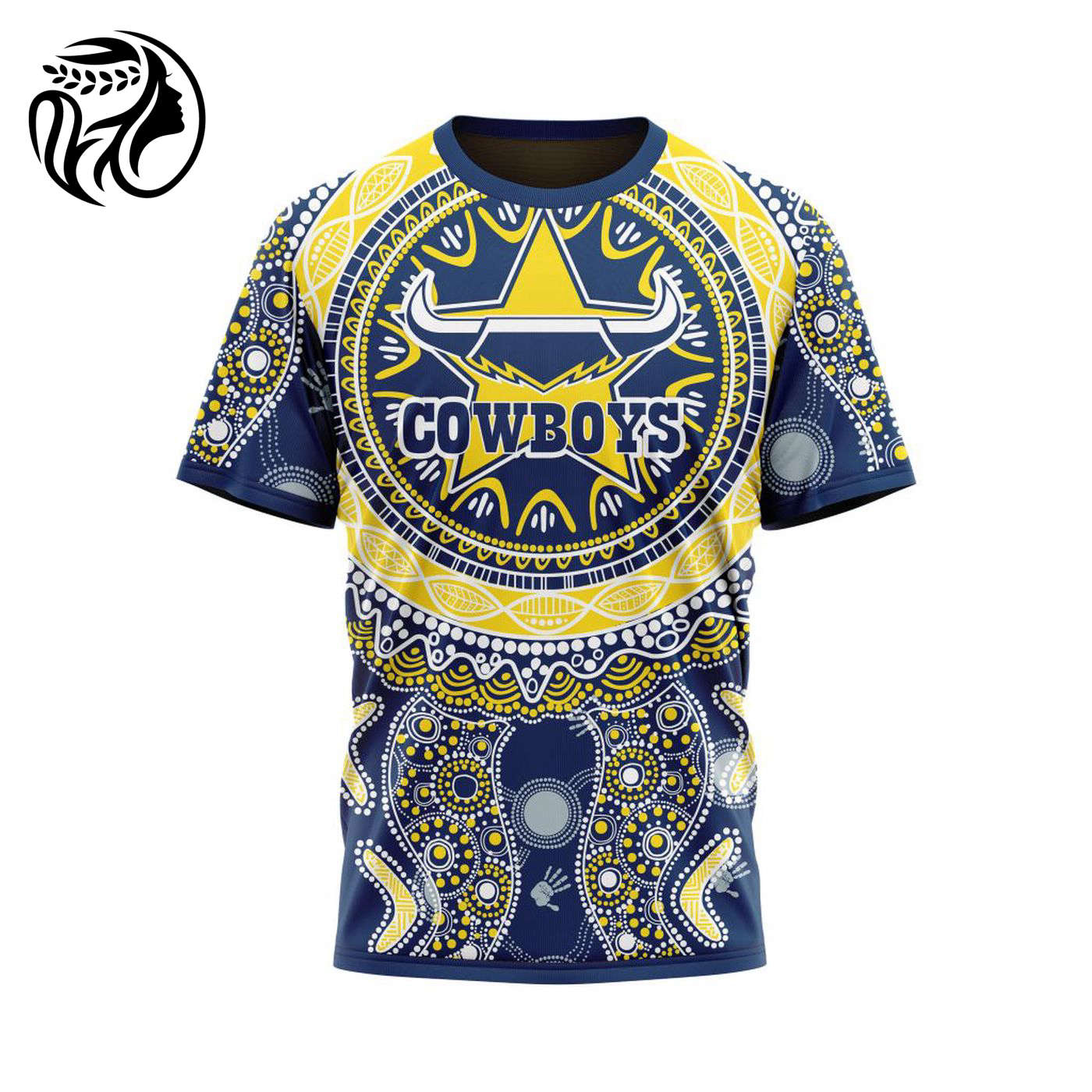 NRL North Queensland Cowboys  | Specialized 2021 Maori Concepts Kits V7 3d Printed Hoodie 3d Printed Hoodie