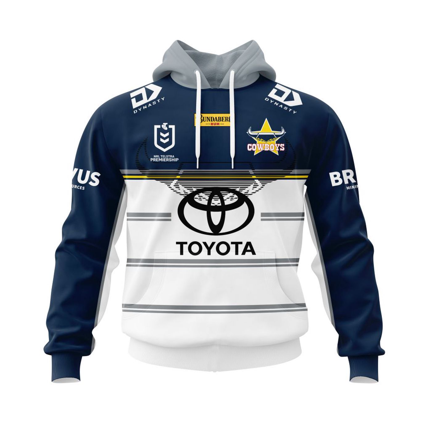 NRL North Queensland Cowboys | Specialized 2022 Away Kits 3d Printed Hoodie 3d Printed Hoodie