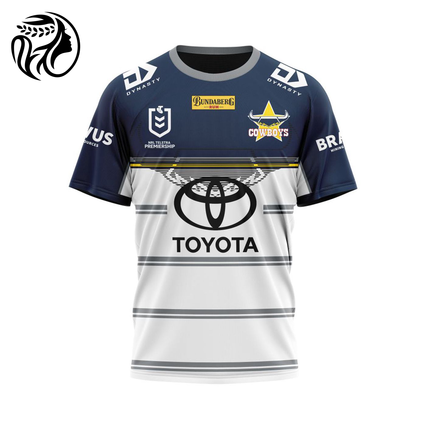 NRL North Queensland Cowboys | Specialized 2022 Away Kits 3d Printed Hoodie 3d Printed Hoodie