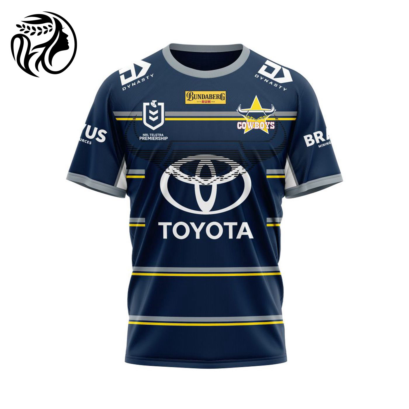 NRL North Queensland Cowboys | Specialized 2022 Home Kits 3d Printed Hoodie 3d Printed Hoodie