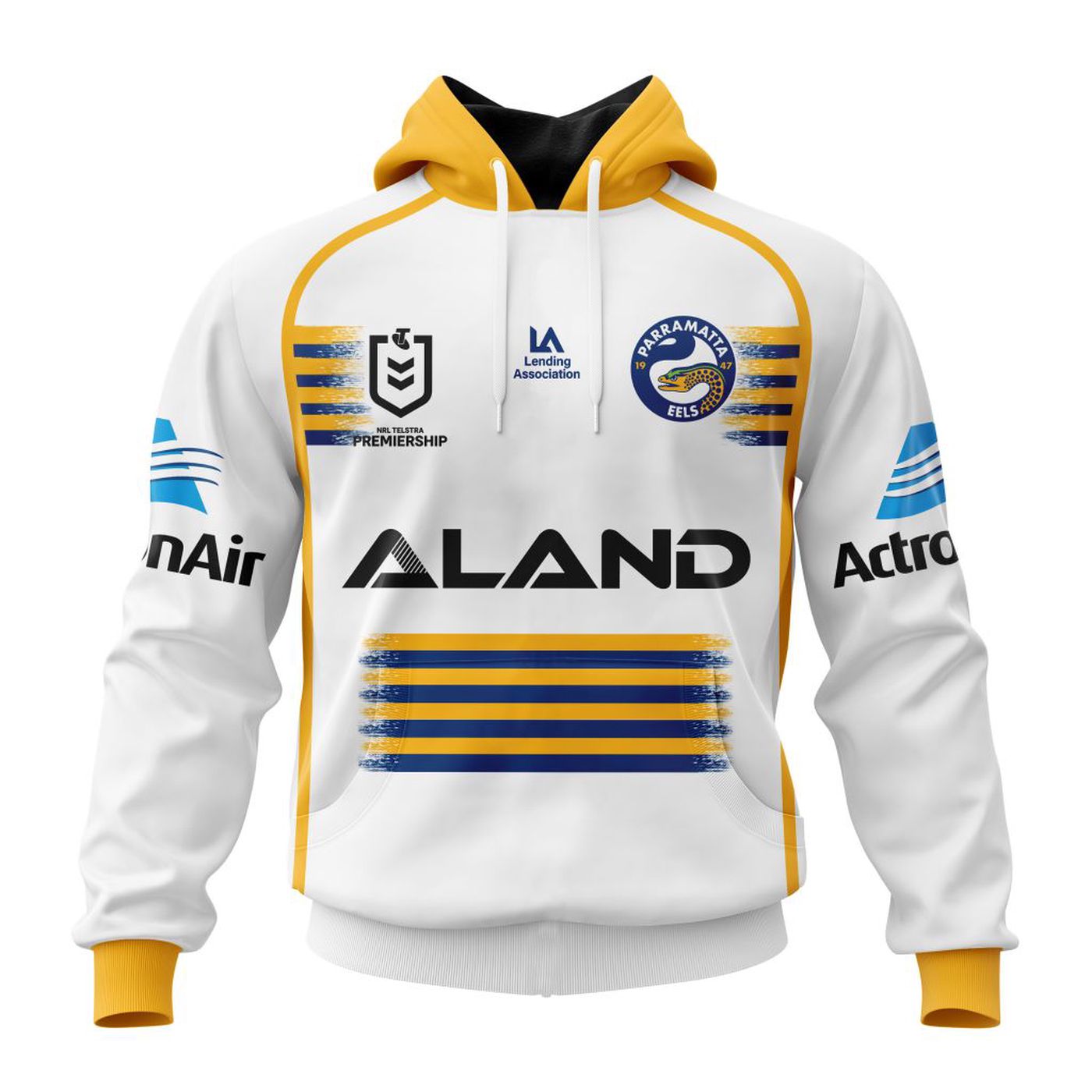 NRL Parramatta Eels Away Kits 2023 3d Printed Hoodie 3d Printed Hoodie