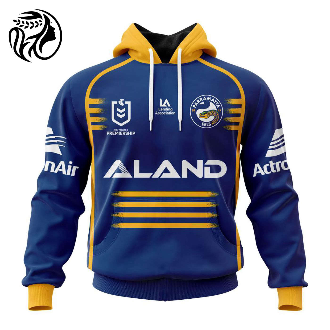 NRL Parramatta Eels Home Kits 2023 3d Printed Hoodie 3d Printed Hoodie