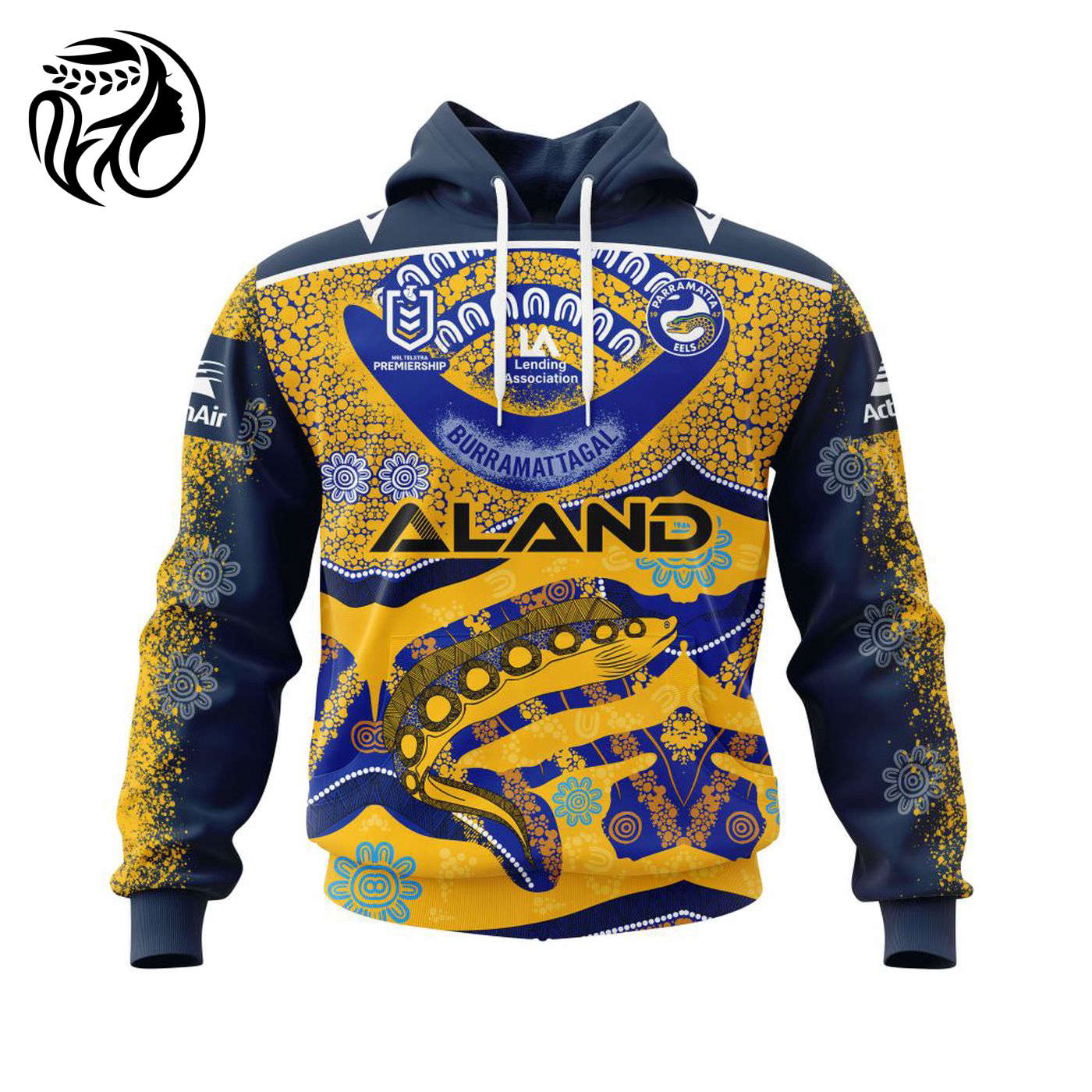 NRL Parramatta Eels Indigenous Kits 2022 3d Printed Hoodie 3d Printed Hoodie