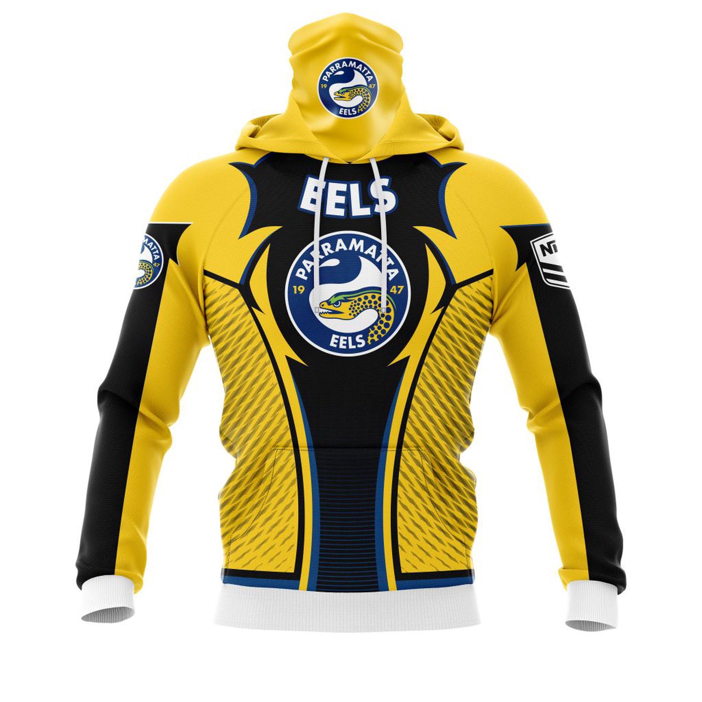 NRL Parramatta Eels | Specialized 2021 Concepts Kits 04 3d Printed Hoodie 3d Printed Hoodie