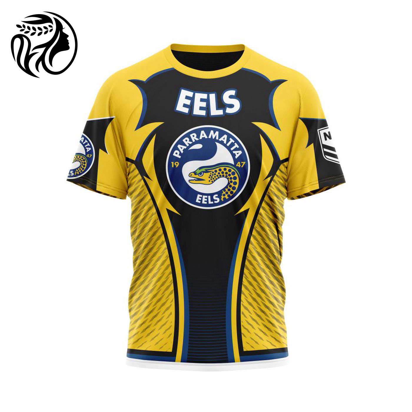 NRL Parramatta Eels | Specialized 2021 Concepts Kits 04 3d Printed Hoodie 3d Printed Hoodie
