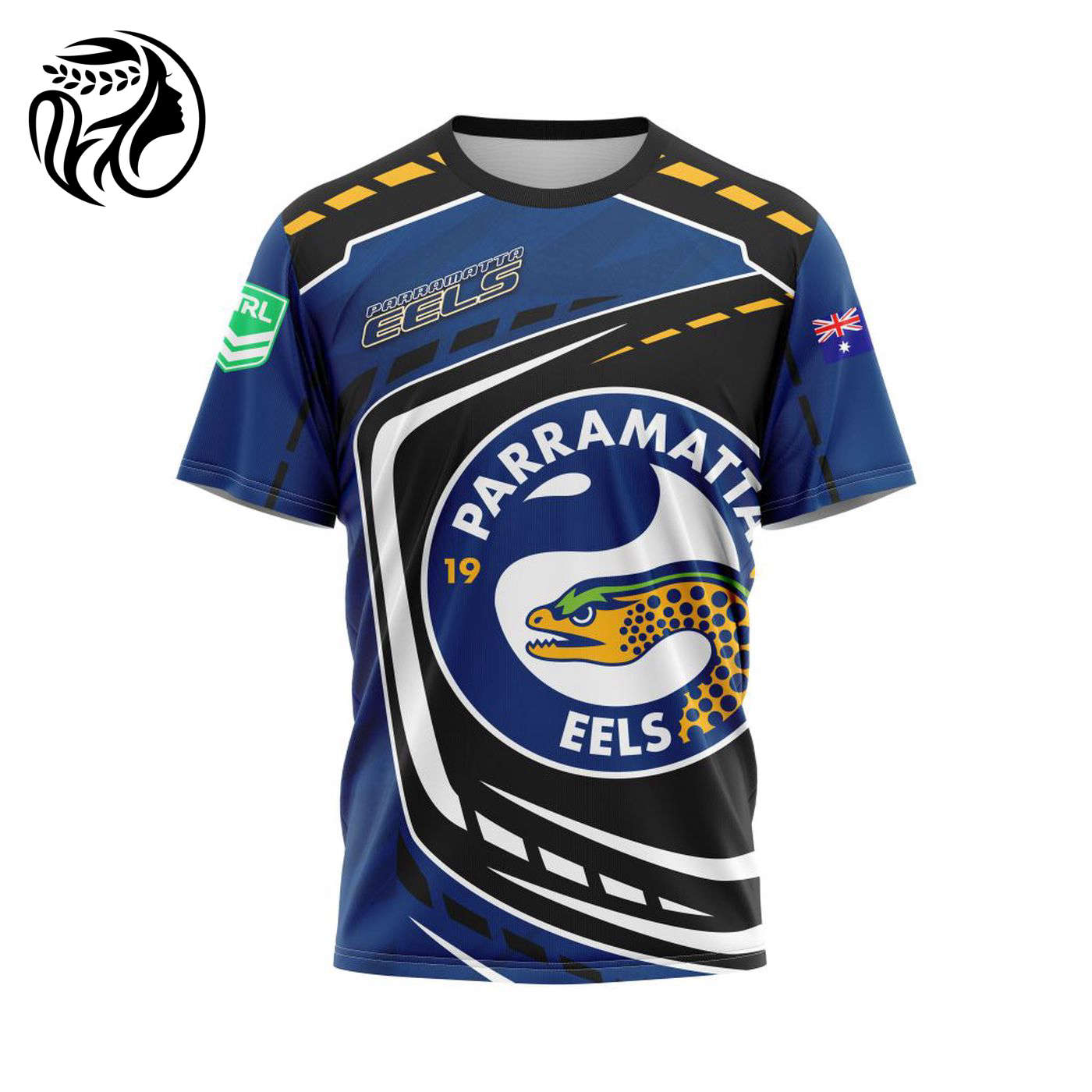 NRL Parramatta Eels | Specialized 2021 Concepts Kits 3d Printed Hoodie 3d Printed Hoodie