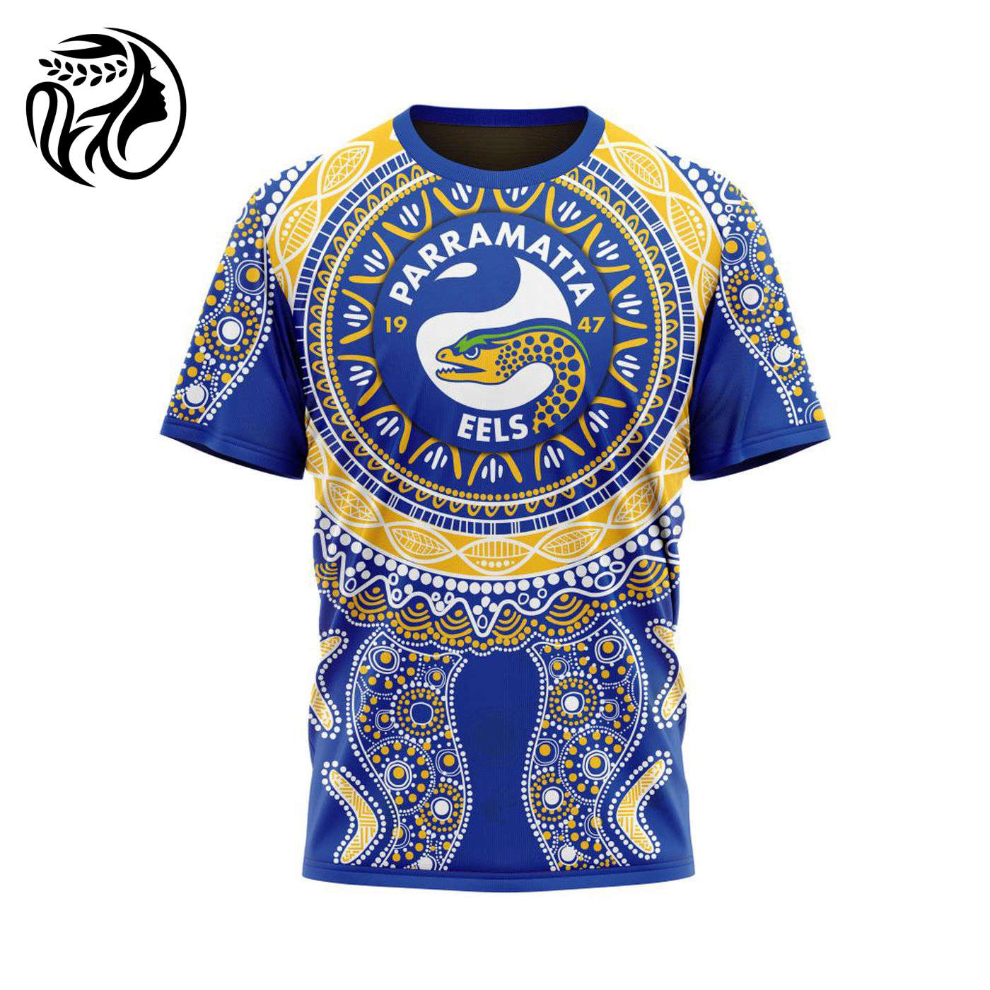 NRL Parramatta Eels  | Specialized 2021 Maori Concepts Kits V7 3d Printed Hoodie 3d Printed Hoodie