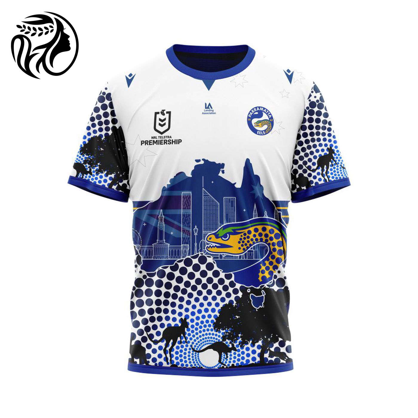 NRL Parramatta Eels | Specialized Concepts For Australia’s Day Kits V0122 3d Printed Hoodie 3d Printed Hoodie
