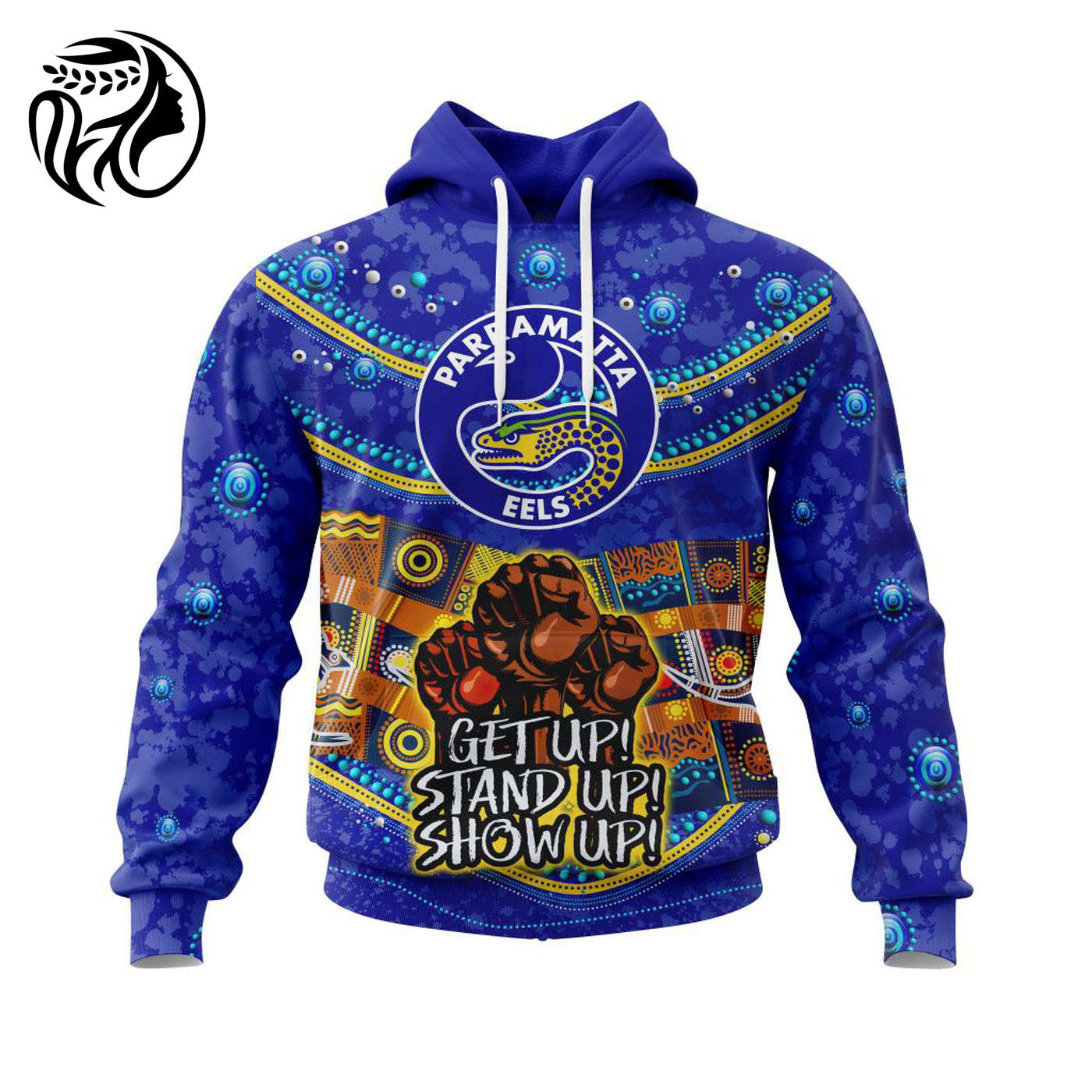 NRL Parramatta Eels | Specialized Indigenous Kits For NAIDOC Week ST2201 3d Printed Hoodie 3d Printed Hoodie