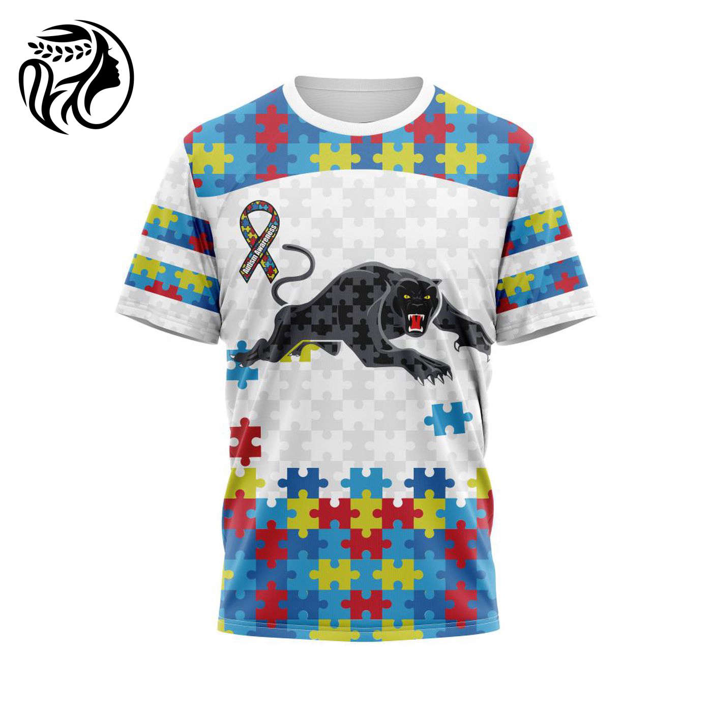 NRL Penrith Panthers Autism Awareness | Concept Kits 3d Printed Hoodie 3d Printed Hoodie
