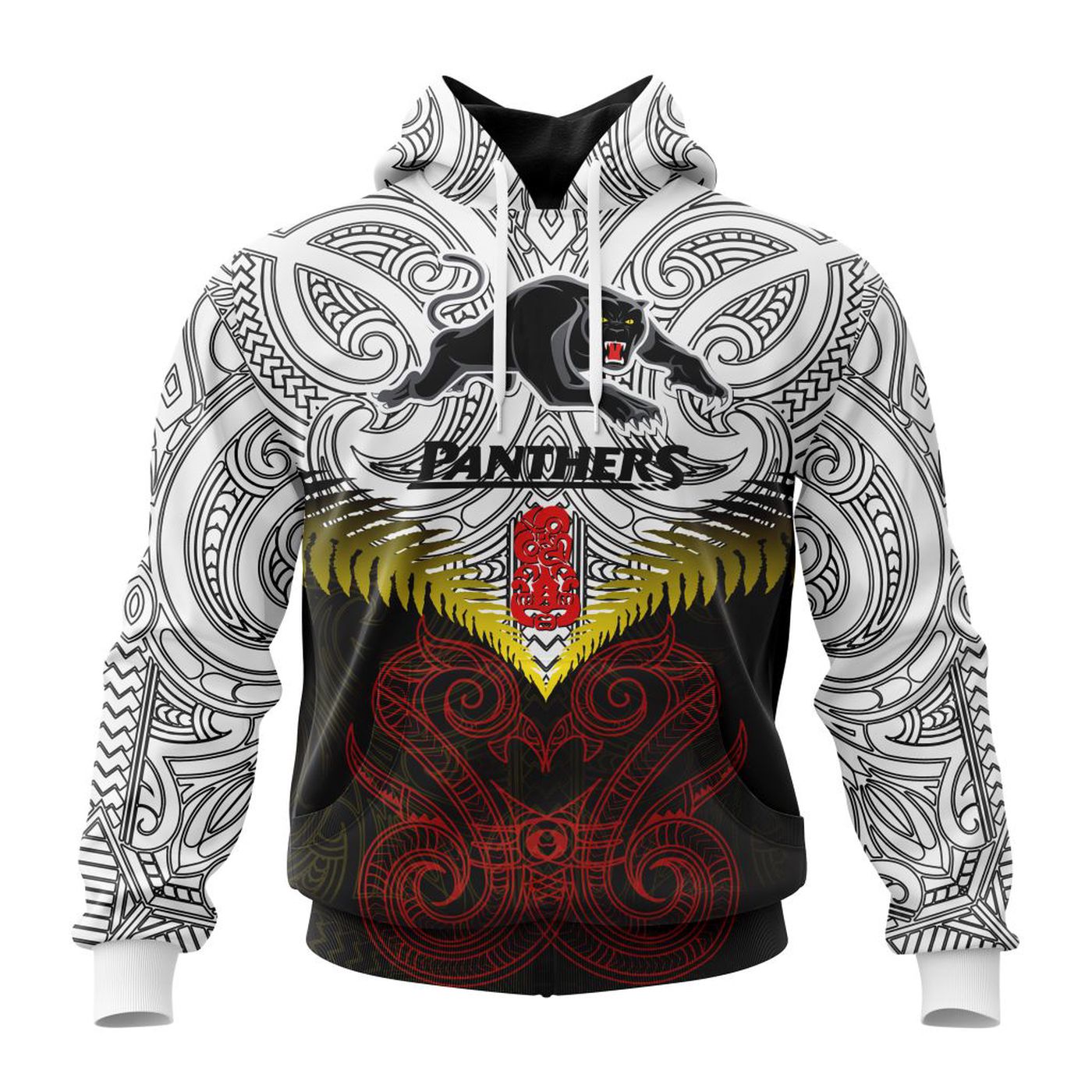 NRL Penrith Panthers Maori Manaia Special Kits ST2201 3d Printed Hoodie 3d Printed Hoodie