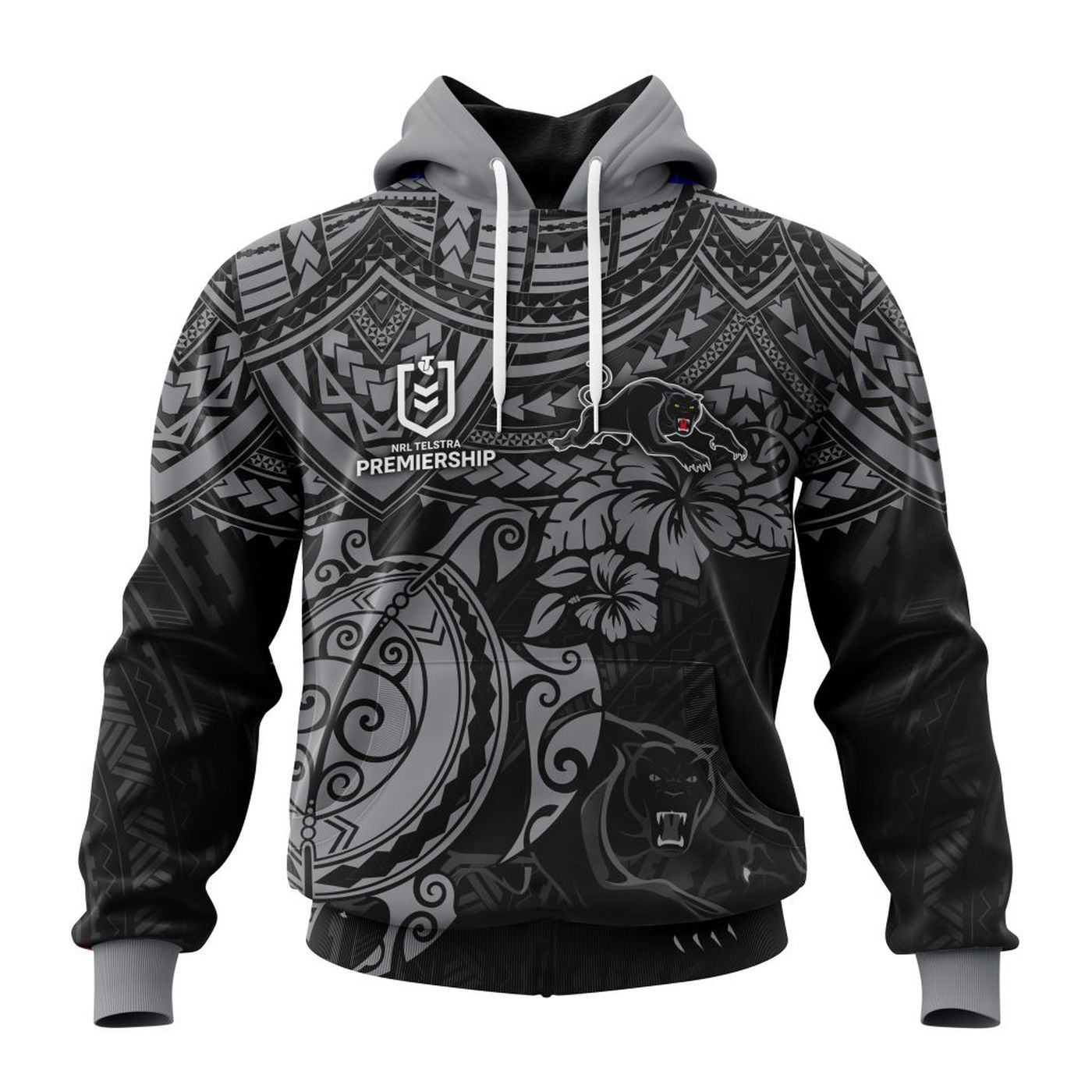 NRL Penrith Panthers Polynesian Concept Kits ST2202 3d Printed Hoodie 3d Printed Hoodie