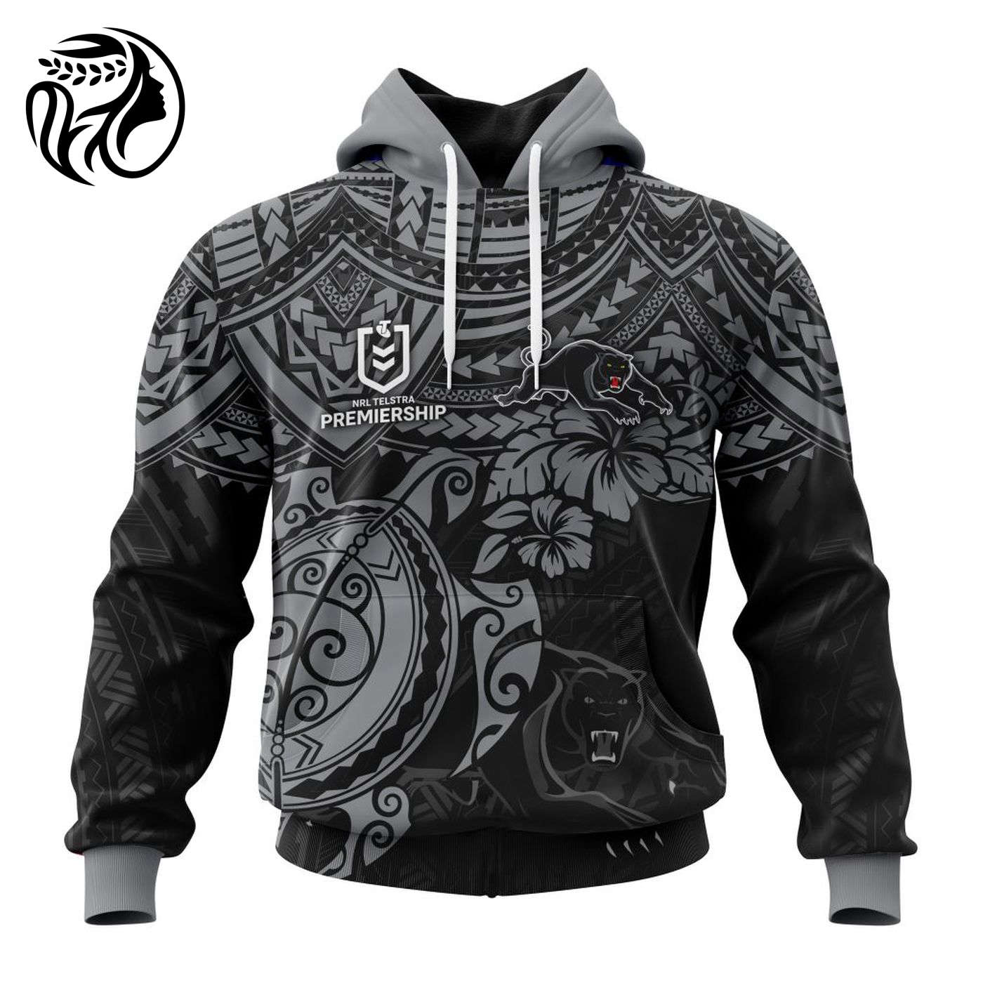 NRL Penrith Panthers Polynesian Concept Kits ST2202 3d Printed Hoodie 3d Printed Hoodie