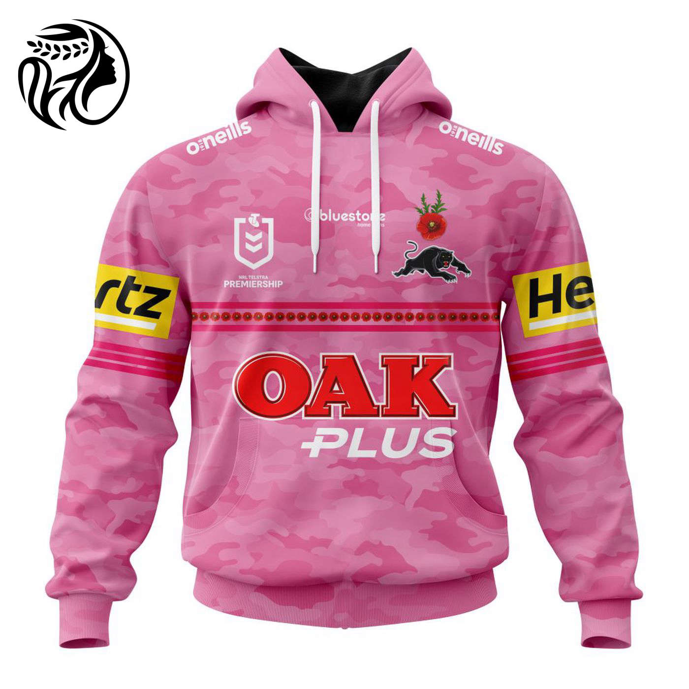 NRL Penrith Panthers Special ANZAC Day Kits 2023 3d Printed Hoodie 3d Printed Hoodie