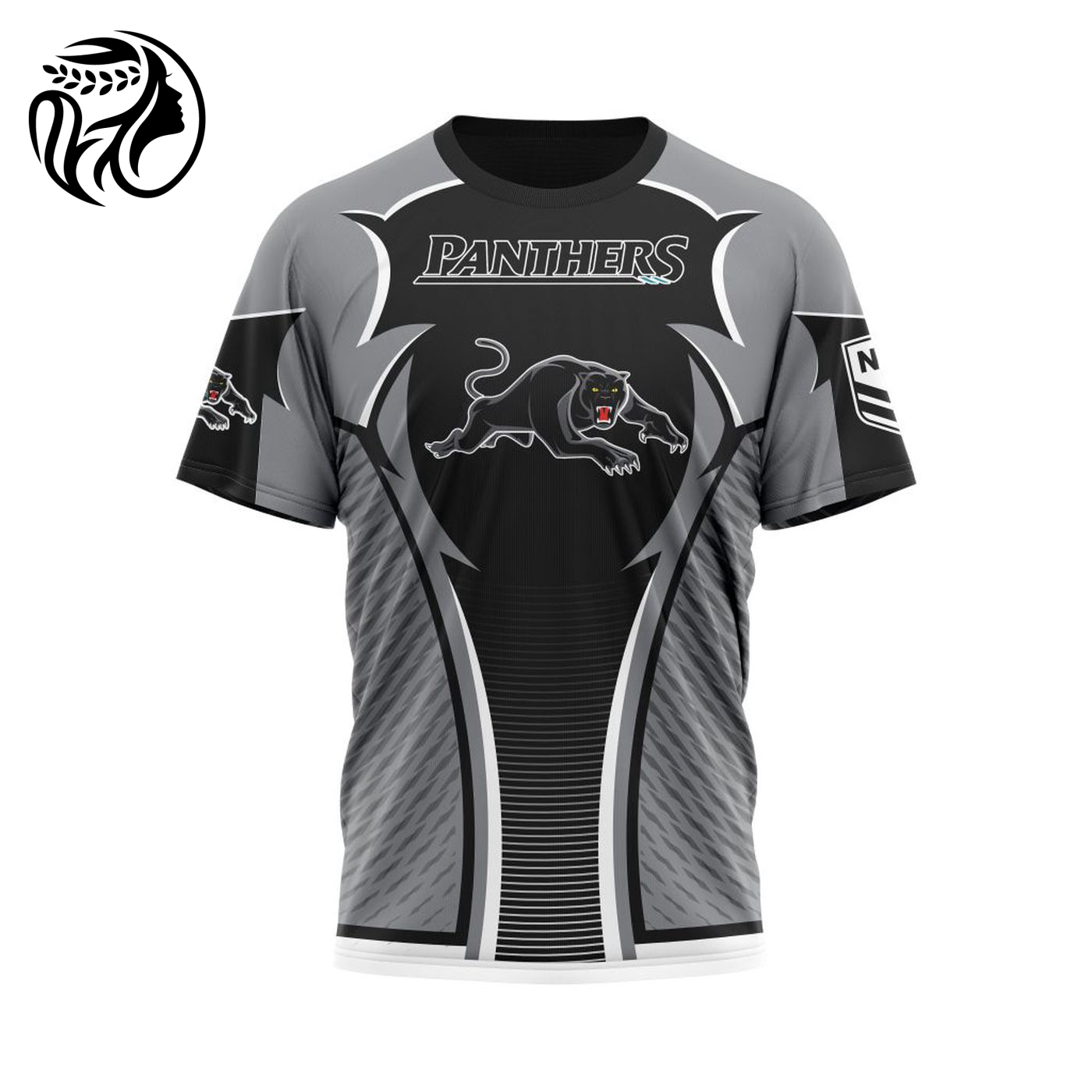 NRL Penrith Panthers | Specialized 2021 Concepts Kits 04 3d Printed Hoodie 3d Printed Hoodie