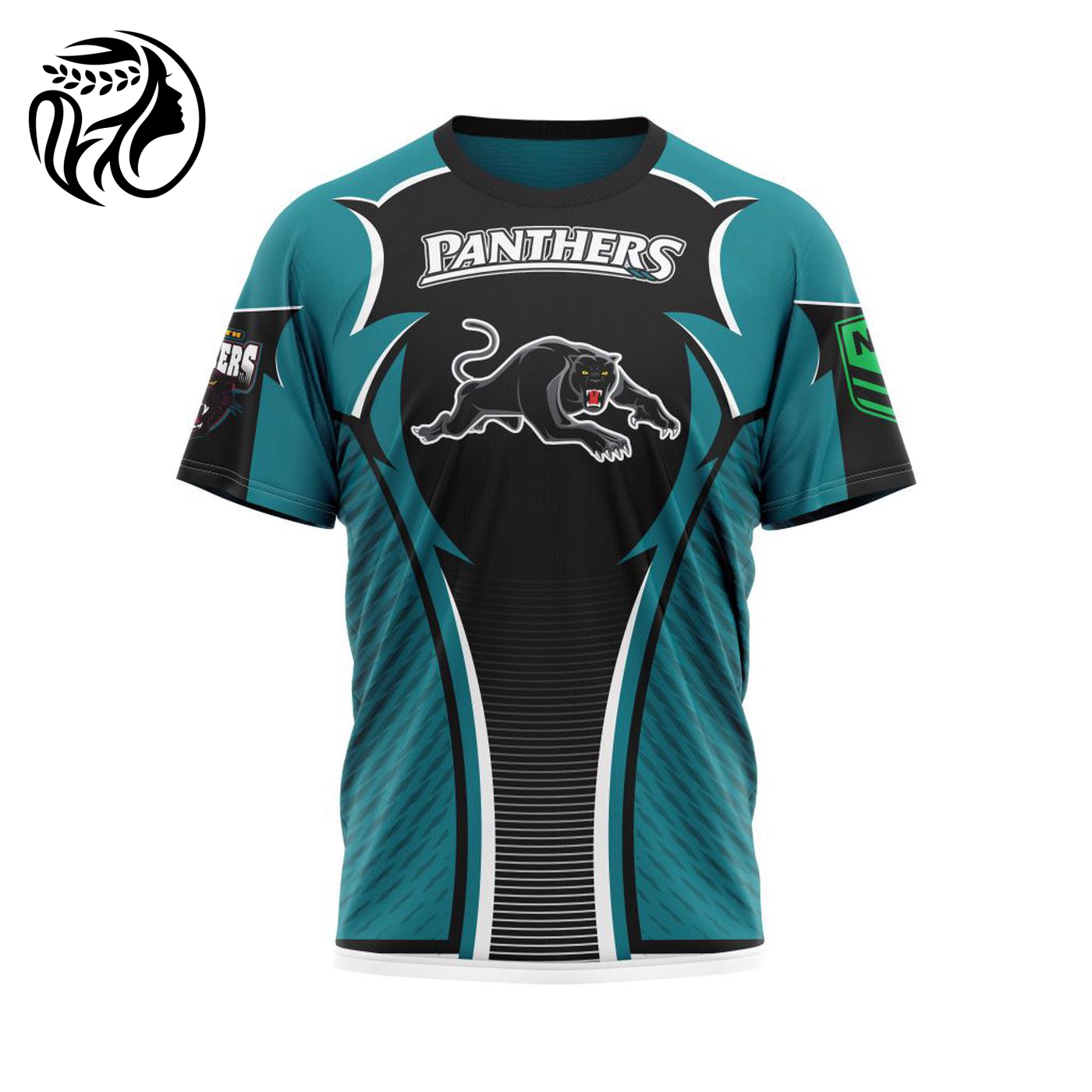 NRL Penrith Panthers | Specialized 2021 Concepts Kits 04 V1 3d Printed Hoodie 3d Printed Hoodie