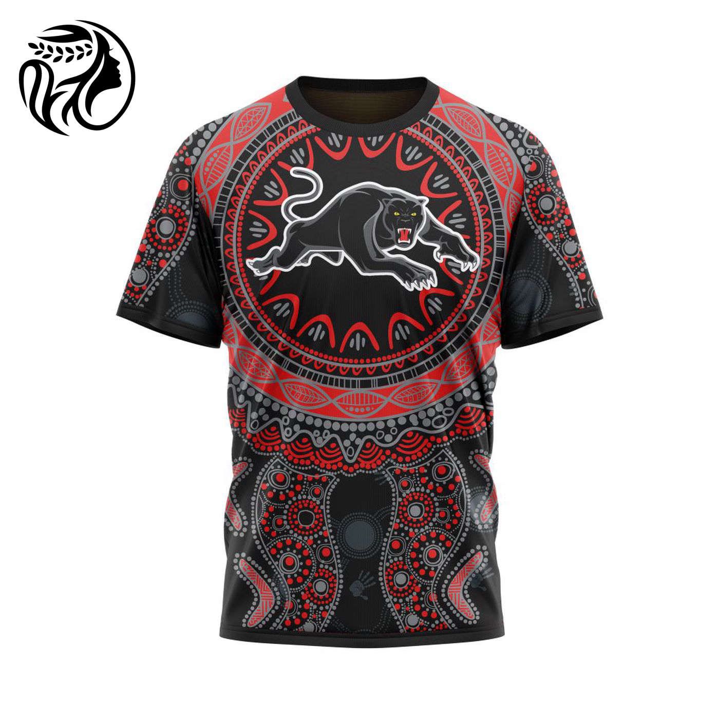 NRL Penrith Panthers  | Specialized 2021 Maori Concepts Kits V7 3d Printed Hoodie 3d Printed Hoodie
