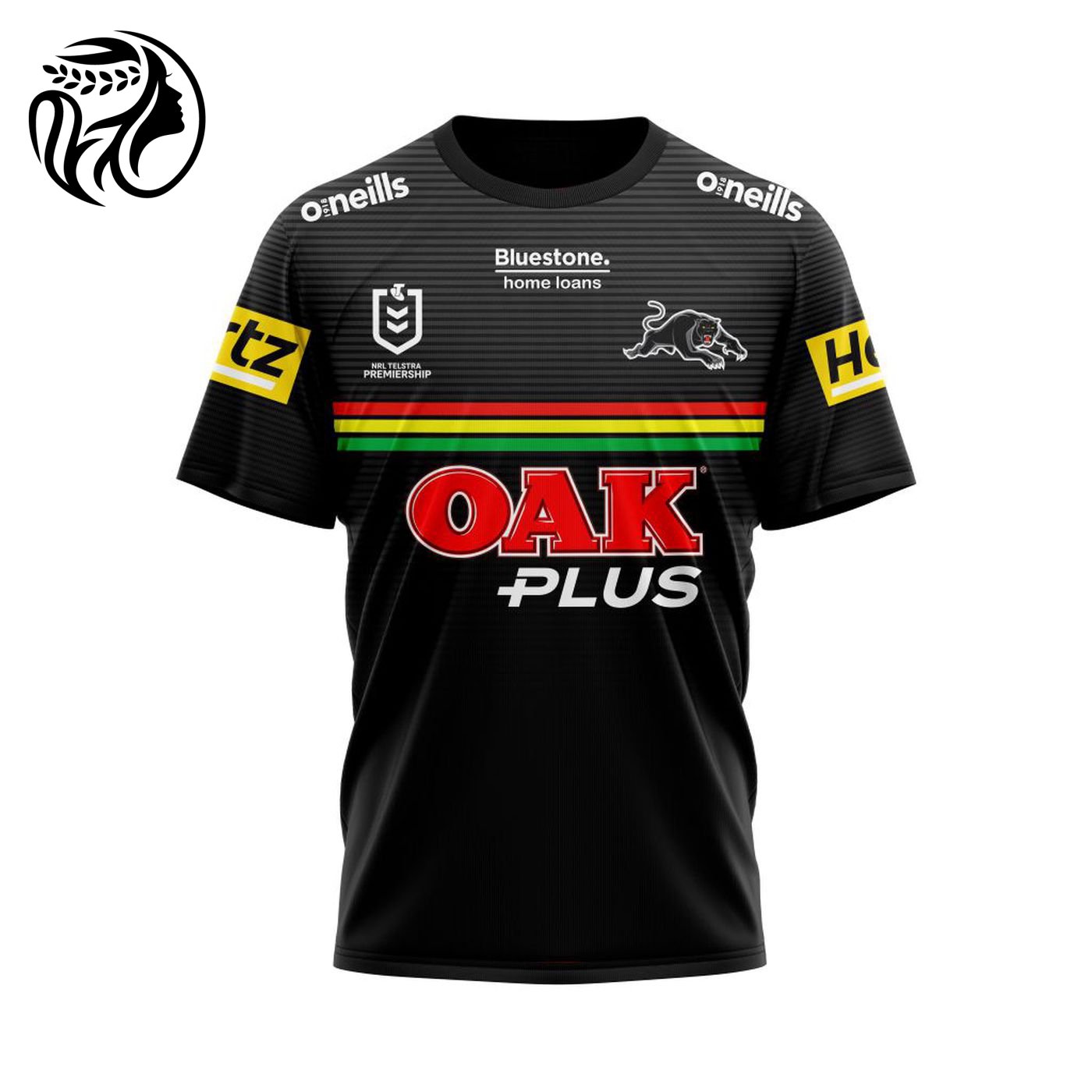 NRL Penrith Panthers | Specialized 2022 Home Kits 3d Printed Hoodie 3d Printed Hoodie