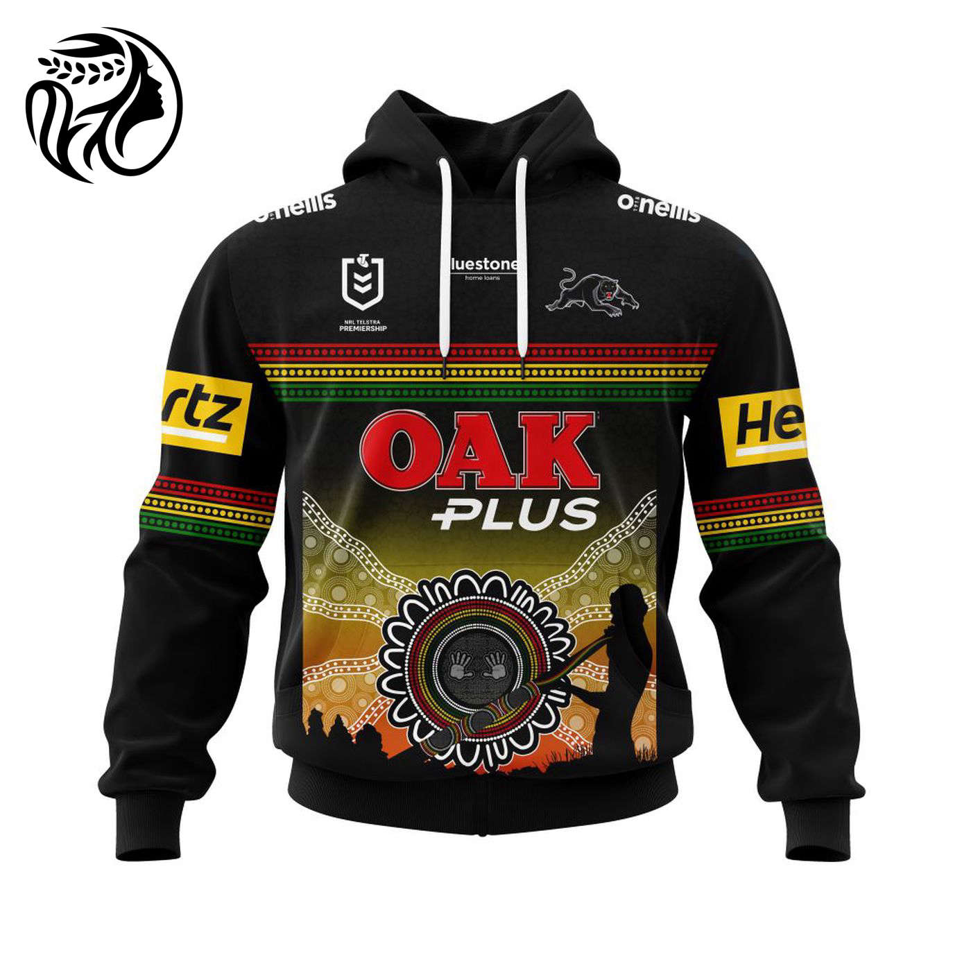 NRL Penrith Panthers | Specialized Indigenous Kits 2022 3d Printed Hoodie 3d Printed Hoodie