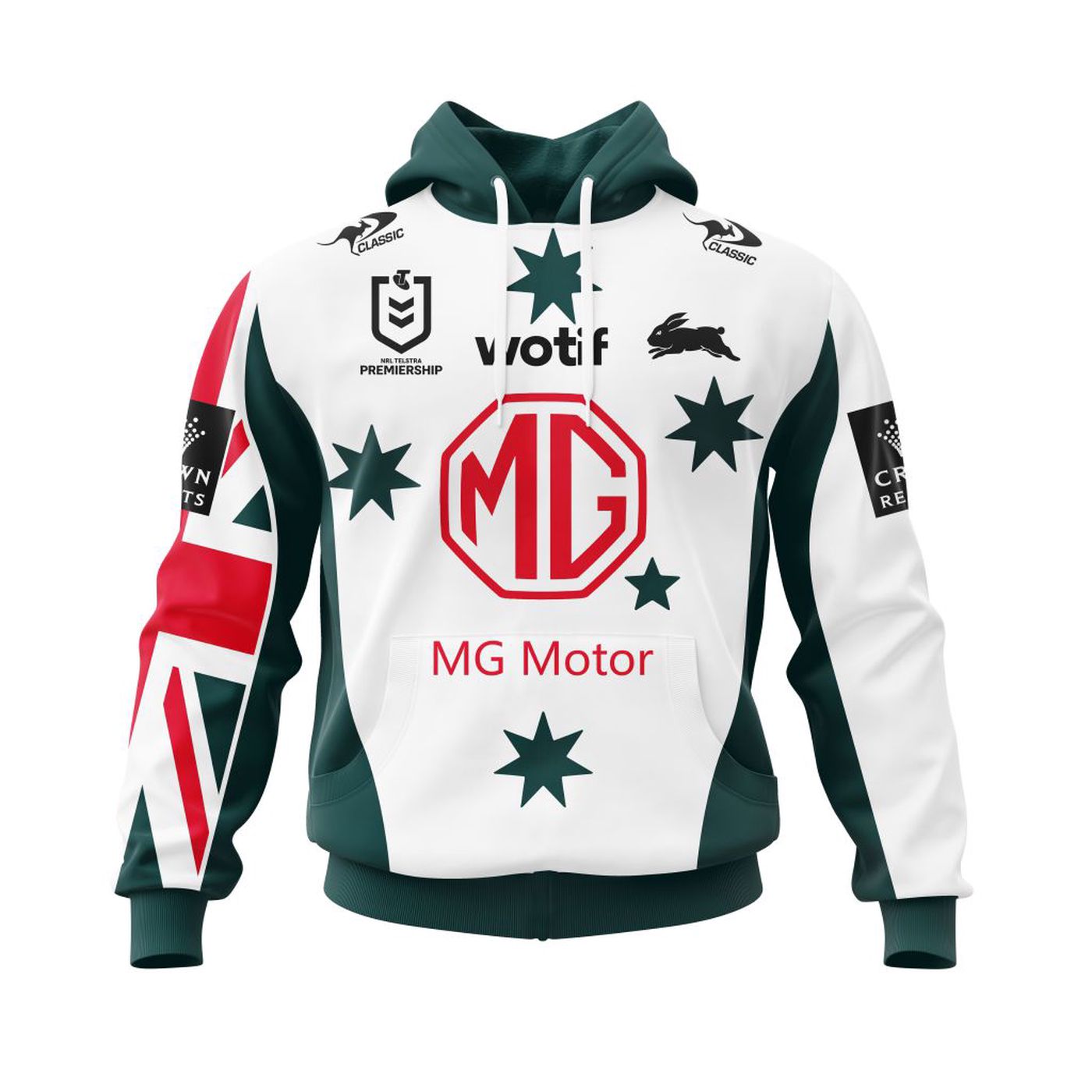 NRL South Sydney Rabbitohs Anzac Day Kits 2022 3d Printed Hoodie 3d Printed Hoodie