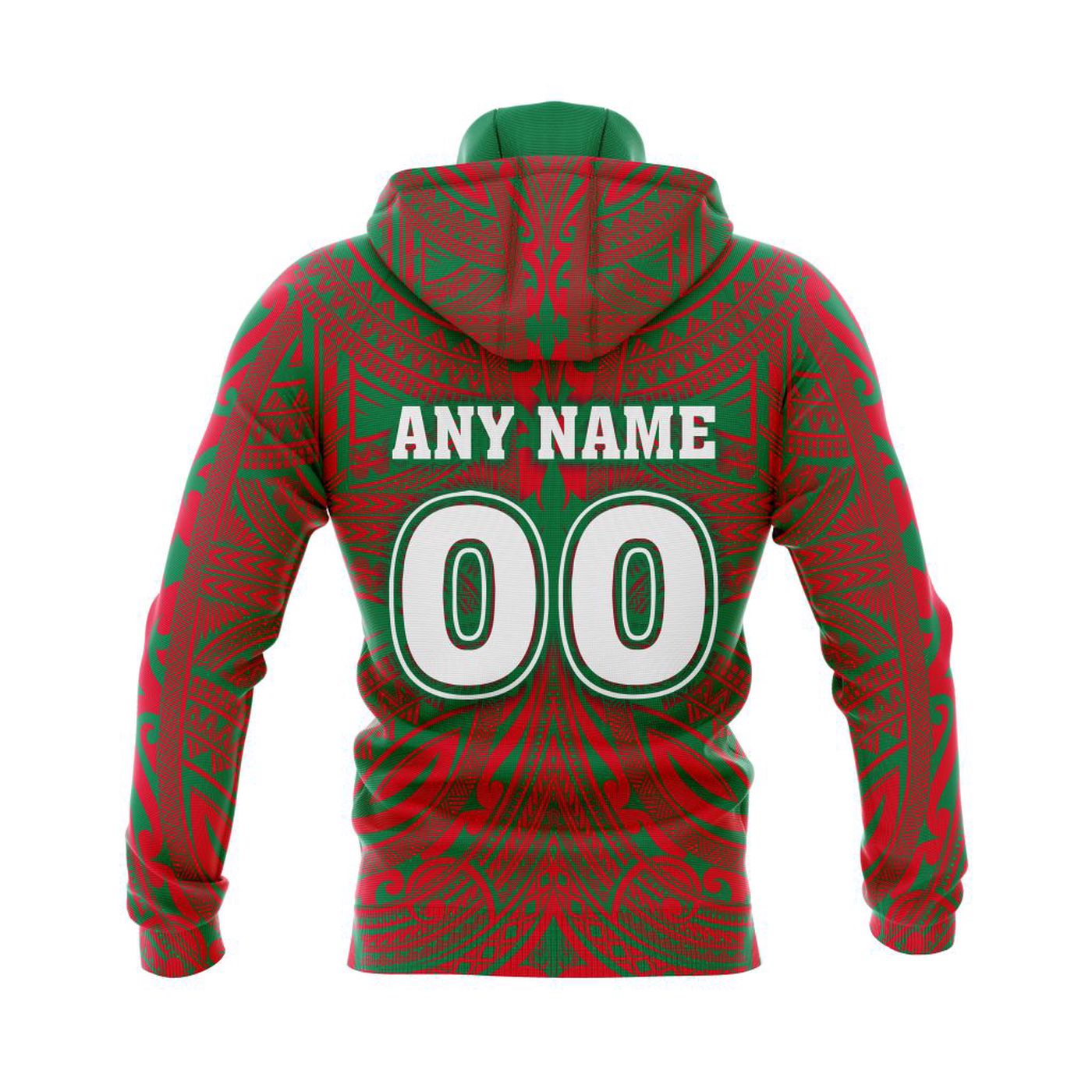NRL South Sydney Rabbitohs Polynesian Concept Kits ST2201 3d Printed Hoodie 3d Printed Hoodie
