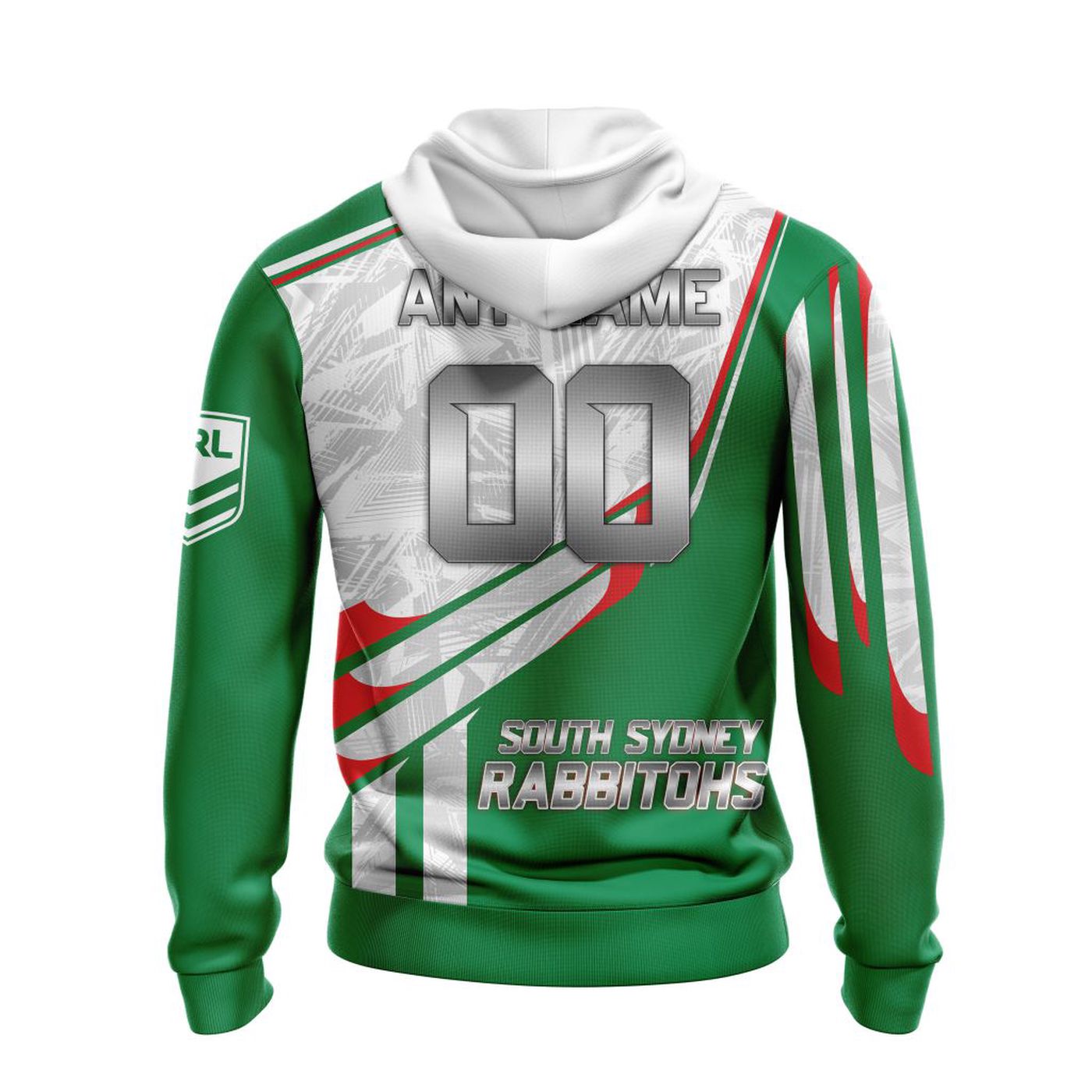 NRL South Sydney Rabbitohs | Specialized 2021 Concepts Kits V6 3d Printed Hoodie 3d Printed Hoodie
